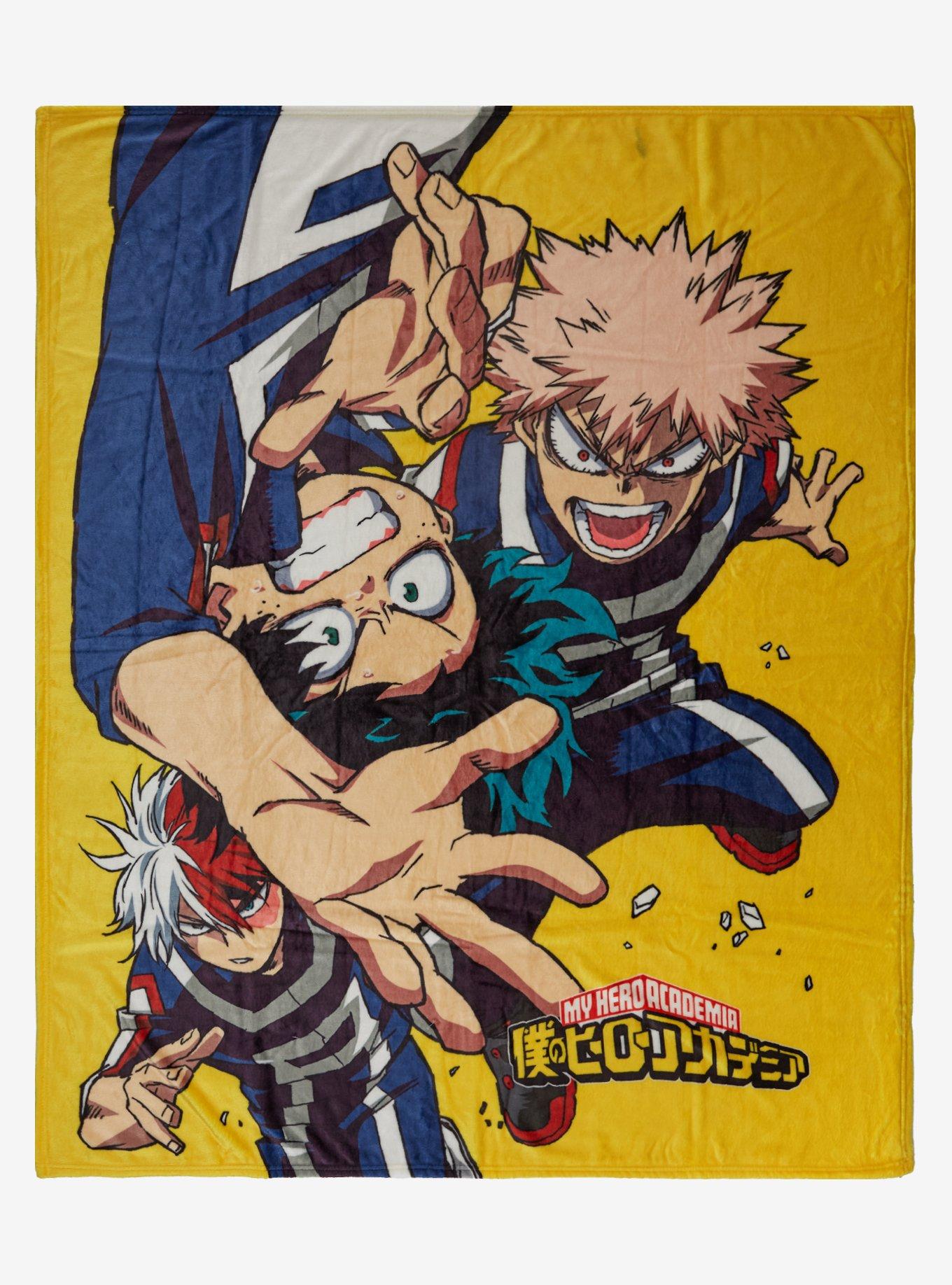 My Hero Academia Trio Throw Blanket, , hi-res