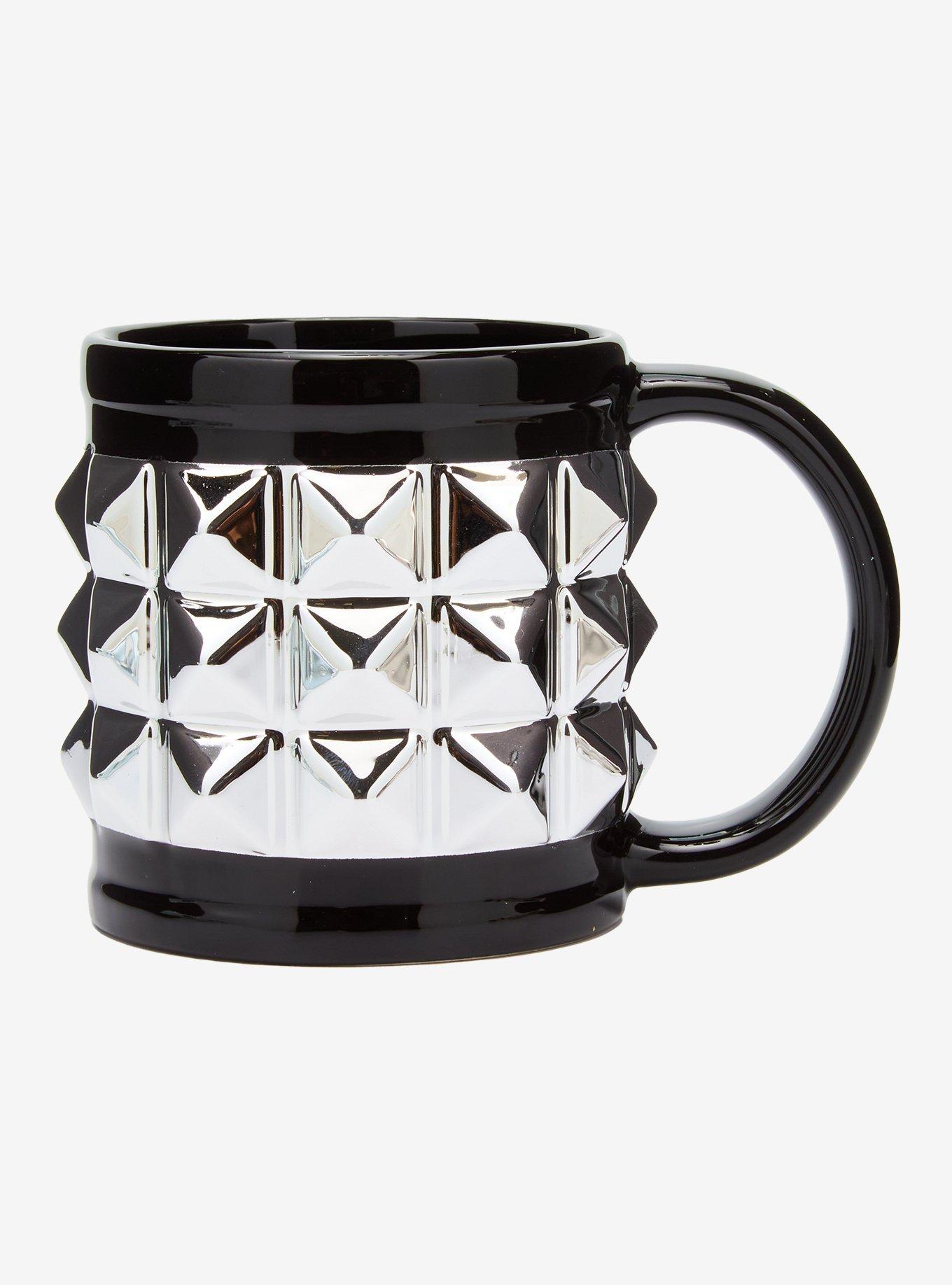 Pyramid Stud Ceramic Mug, , hi-res