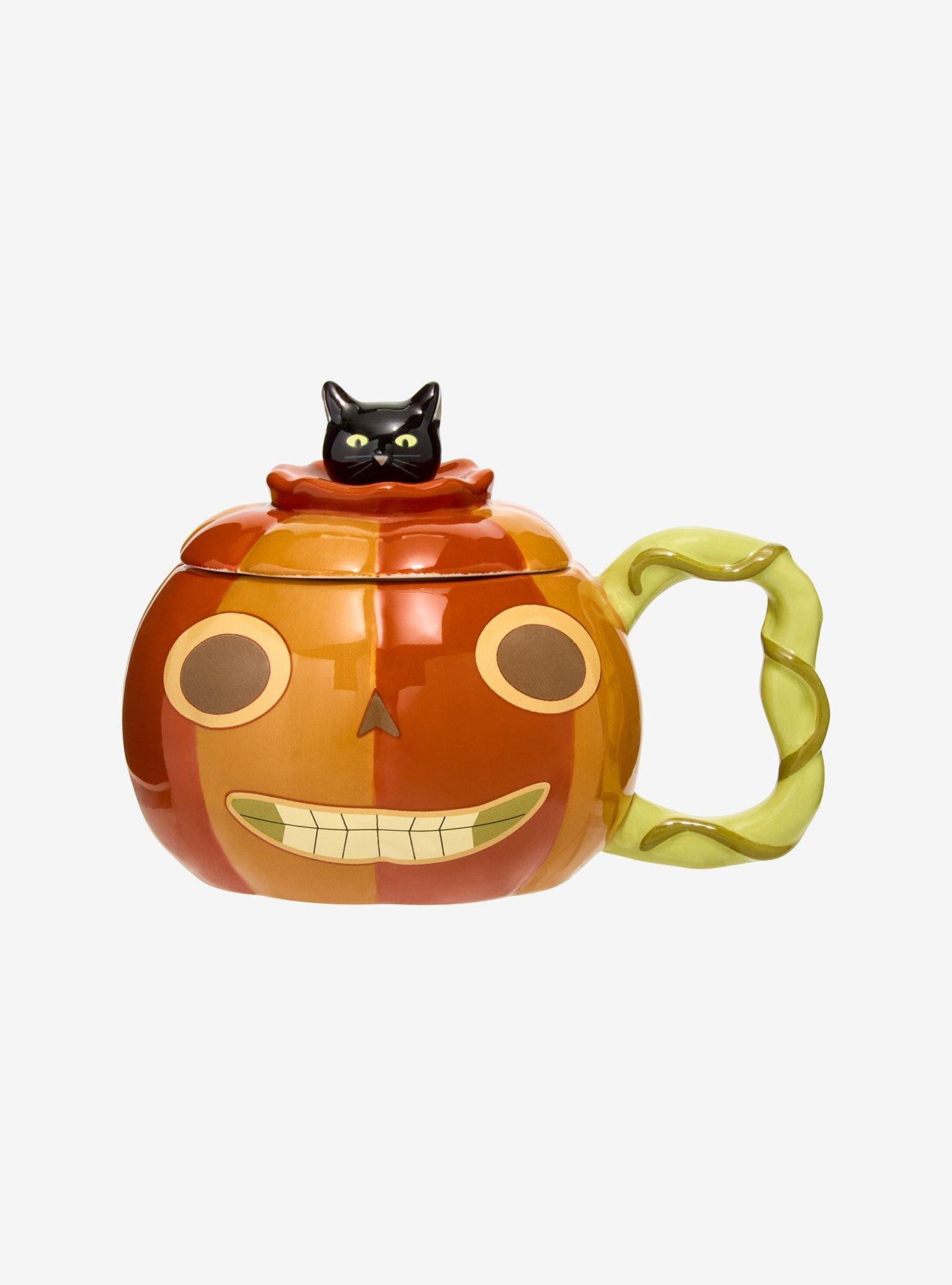 Over The Garden Wall Enoch Pumpkin Figural Lidded Mug | Hot Topic