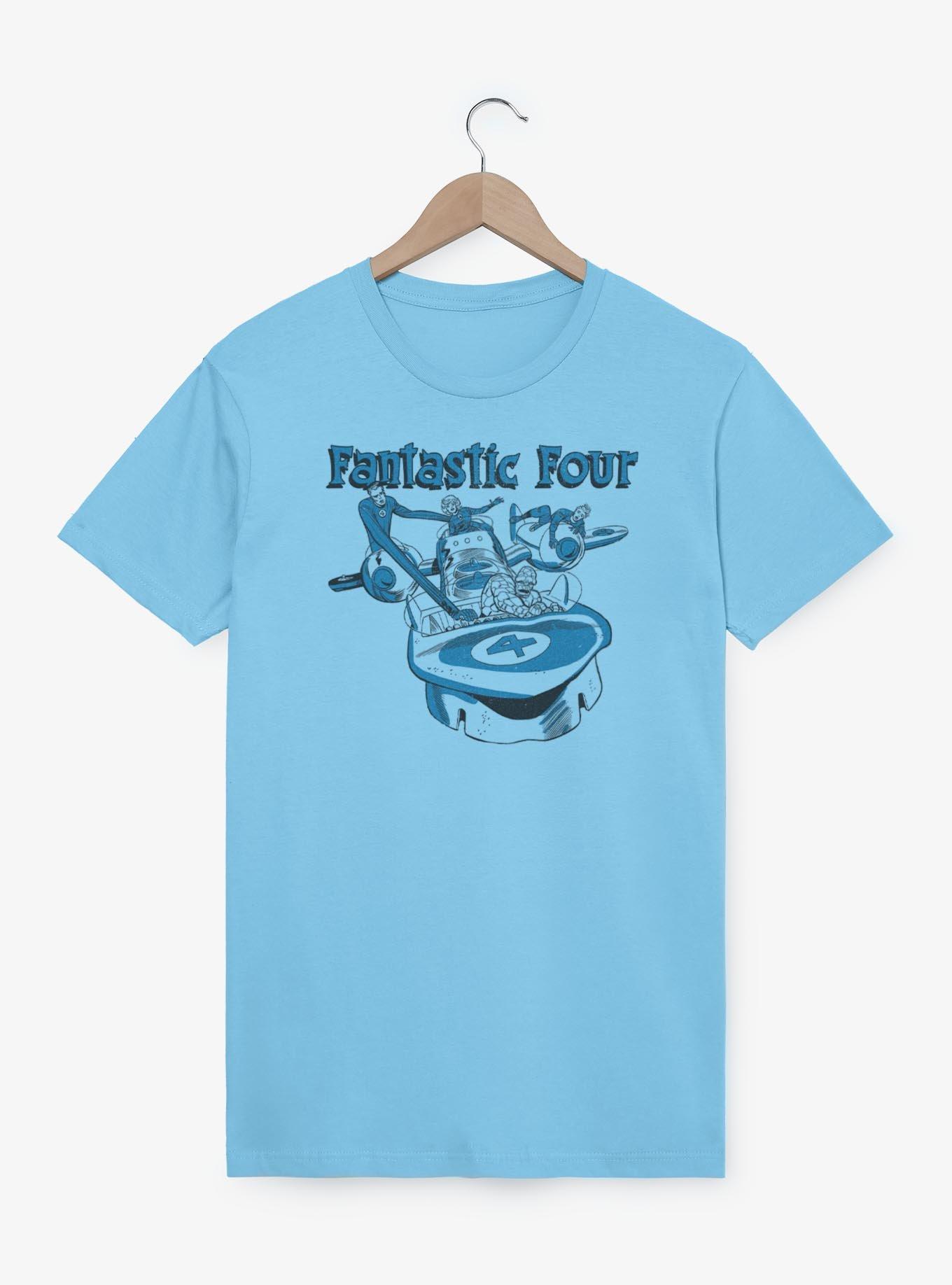 Marvel Fantastic Four Classic Fantasticar Garment Dye T-Shirt, , hi-res