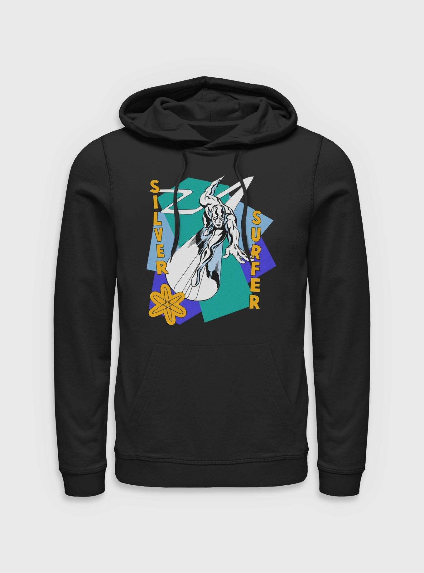 Marvel Fantastic Four Silver Surfer Shapes Hoodie, , hi-res