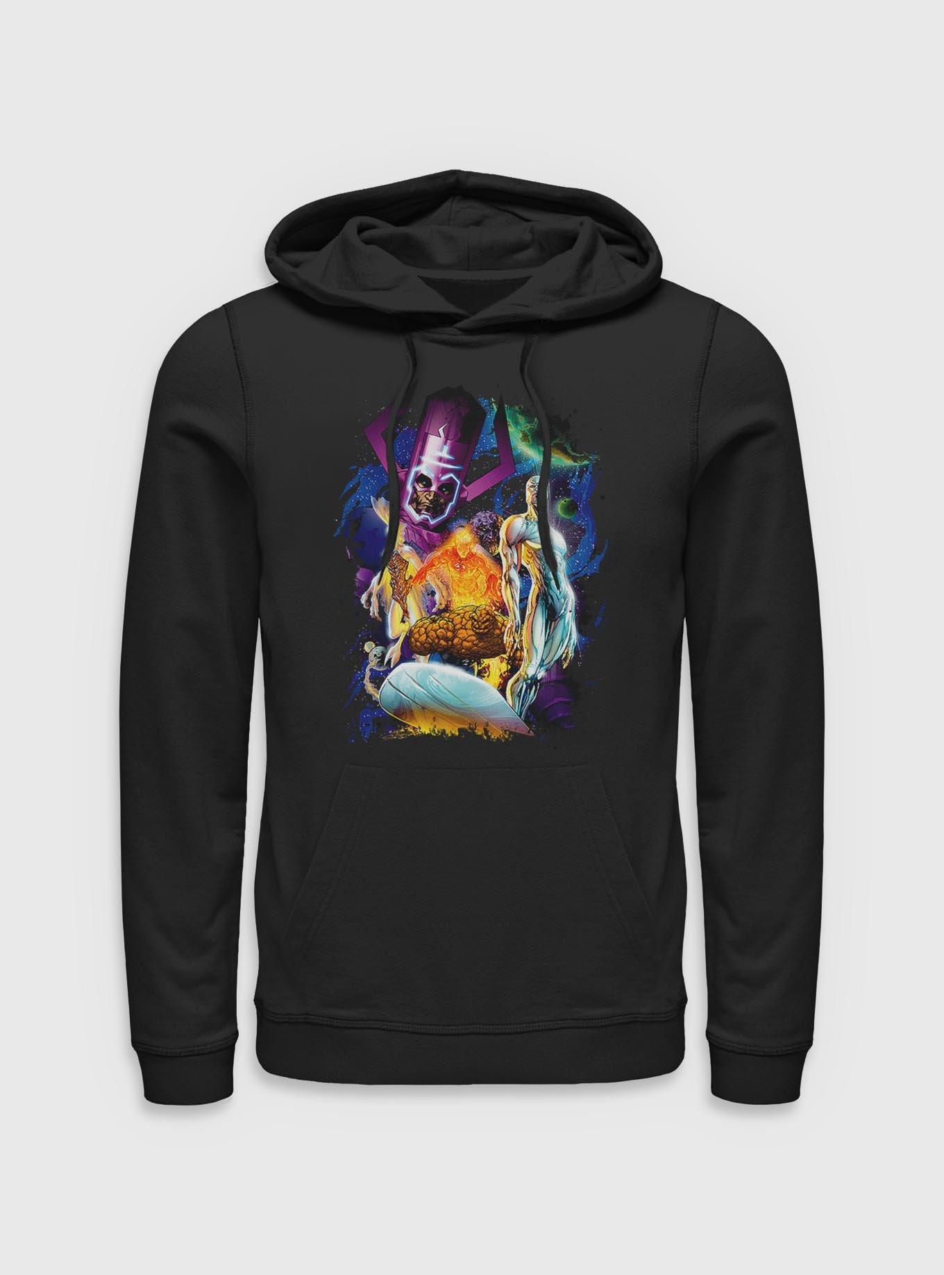 Marvel Fantastic Four 4 Cosmos Galactus & Silver Surfer Hoodie, , hi-res