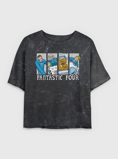 ◆BADBLOOD Cosmo Print Distressed Pocket T-Shirt◆ Find Your Perfect Vintage T-Shirts Here! – Afterthought Vintage