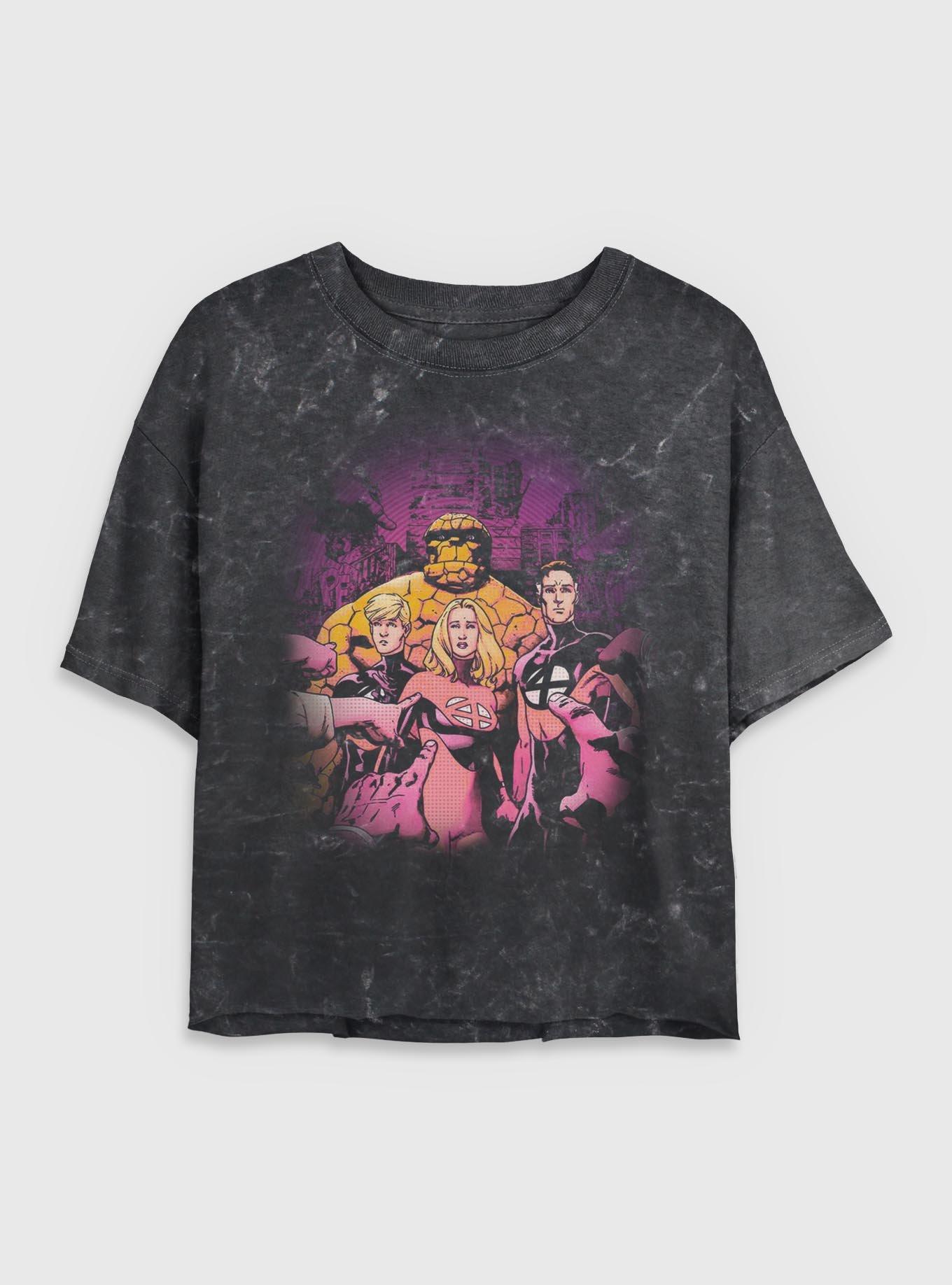 Marvel Fantastic Four Blame Mineral Wash T-Shirt, , hi-res