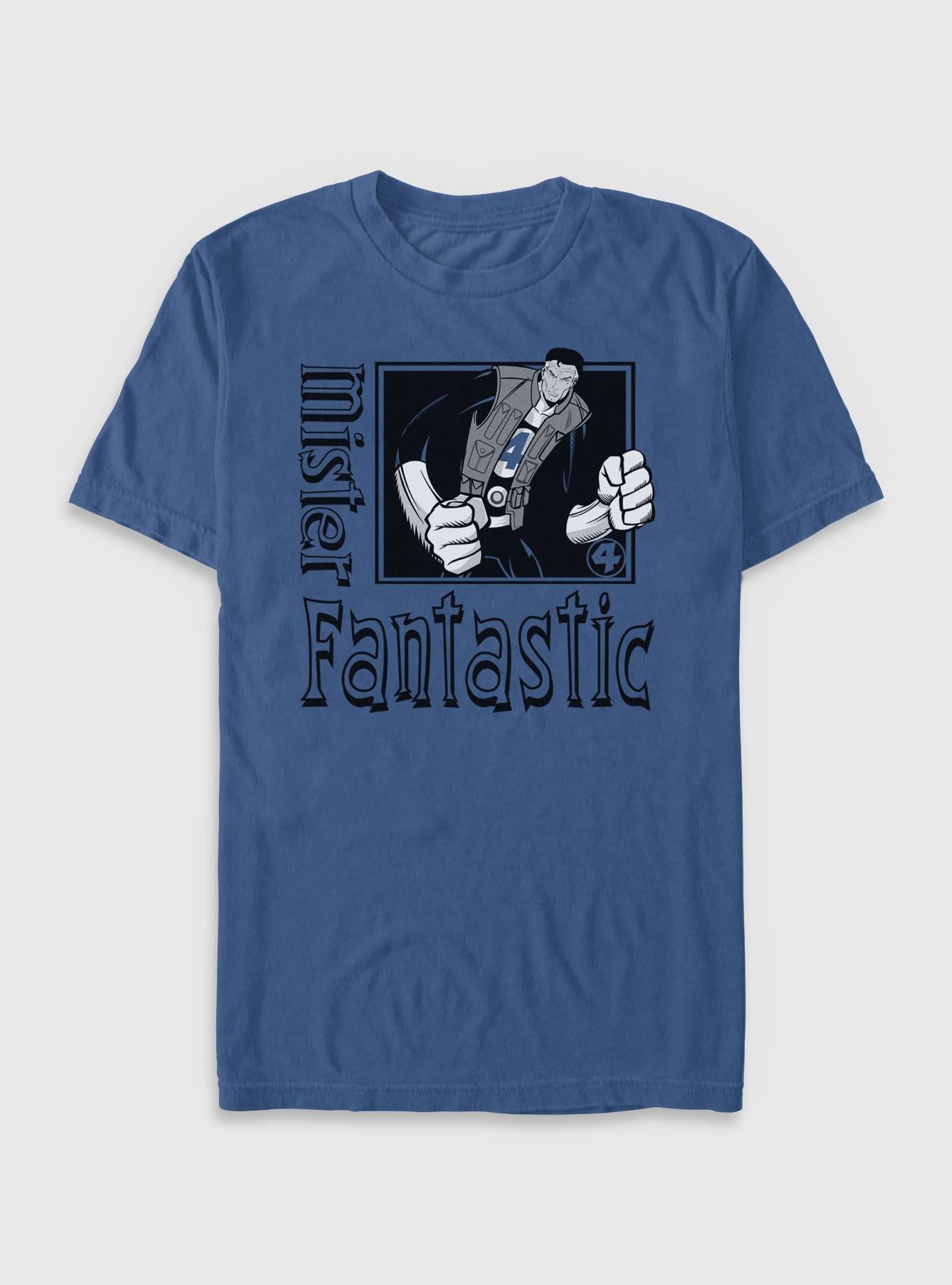 Marvel Fantastic Four Mr. Fantastic Pose Garment Dye T-Shirt, , hi-res