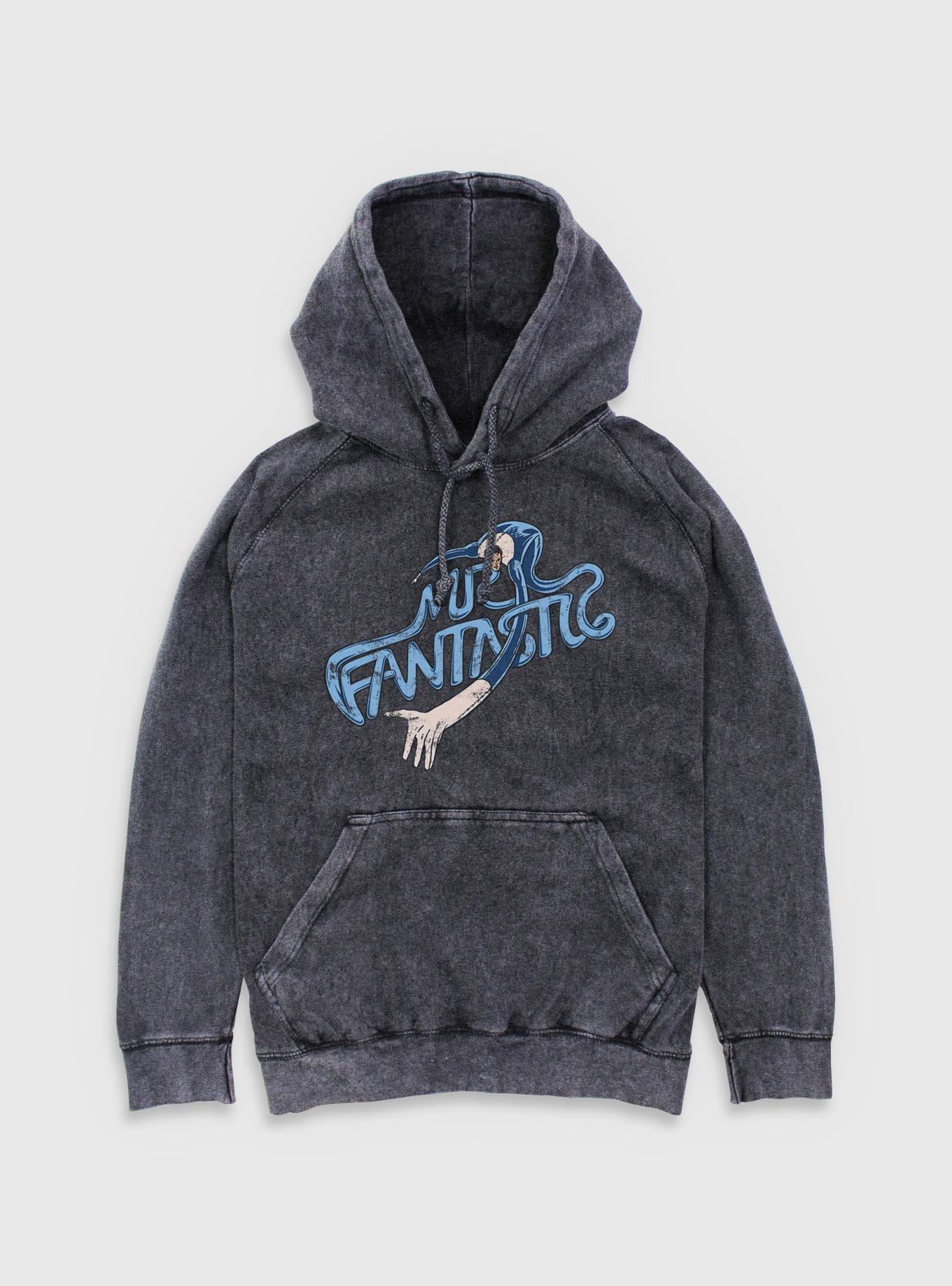 Marvel Fantastic Four Stretch Mr. Fantastic Mineral Wash Hoodie, , hi-res
