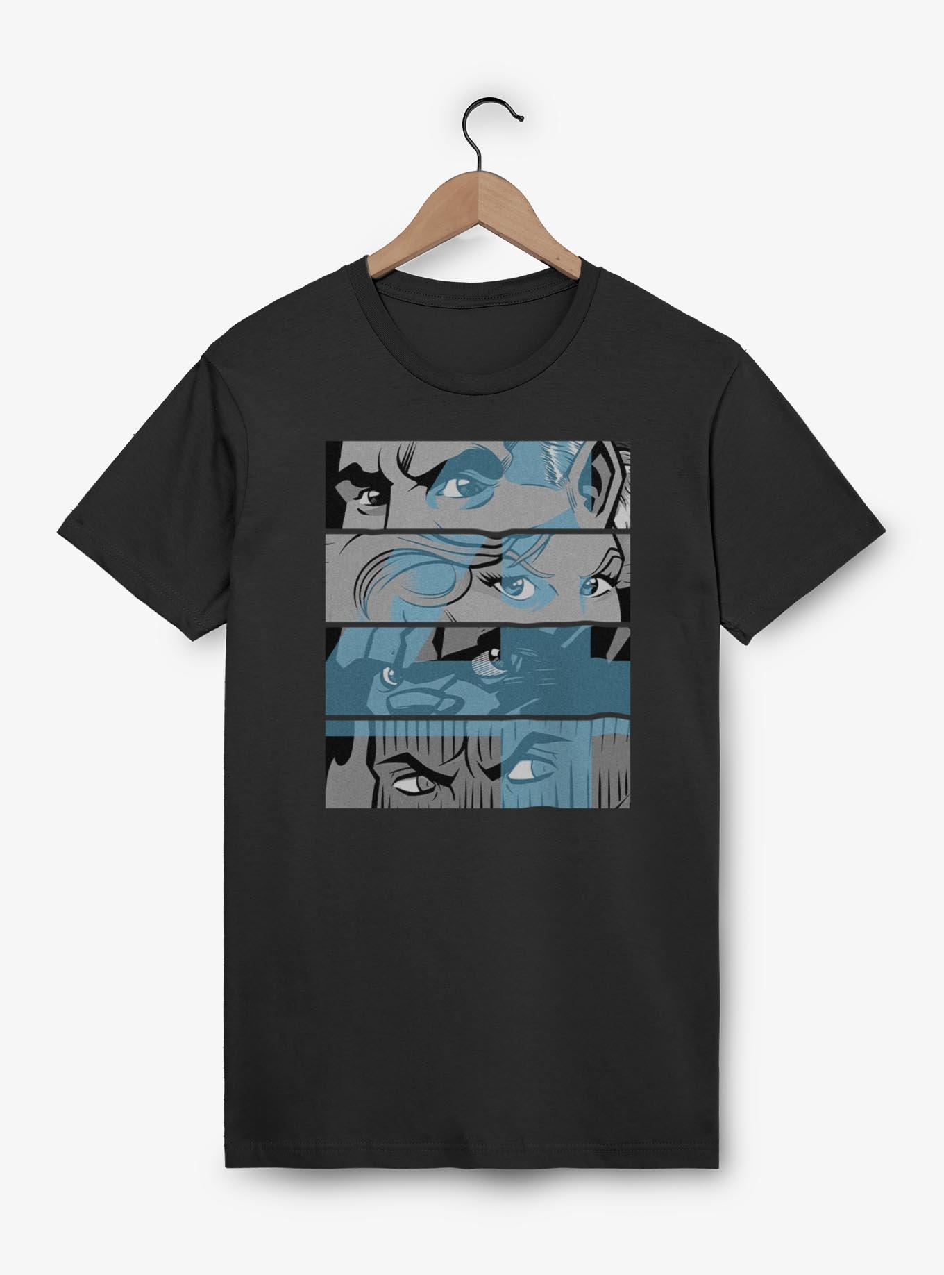 Marvel Fantastic Four Eyes Panels T-Shirt, BLACK, hi-res