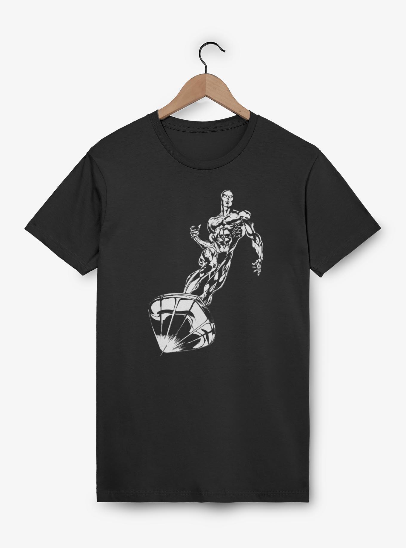 Marvel Fantastic Four Silver Surfer T-Shirt, BLACK, hi-res