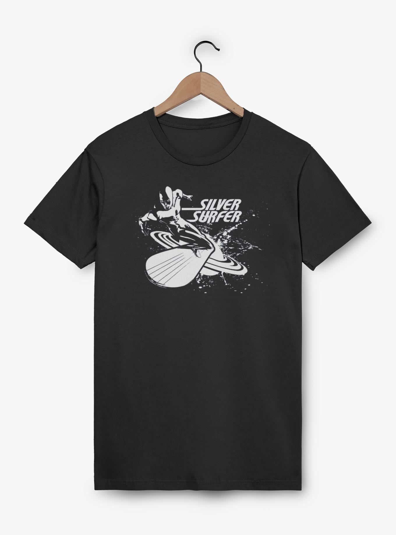 Marvel Fantastic Four Solaris Silver Surfer T-Shirt, BLACK, hi-res