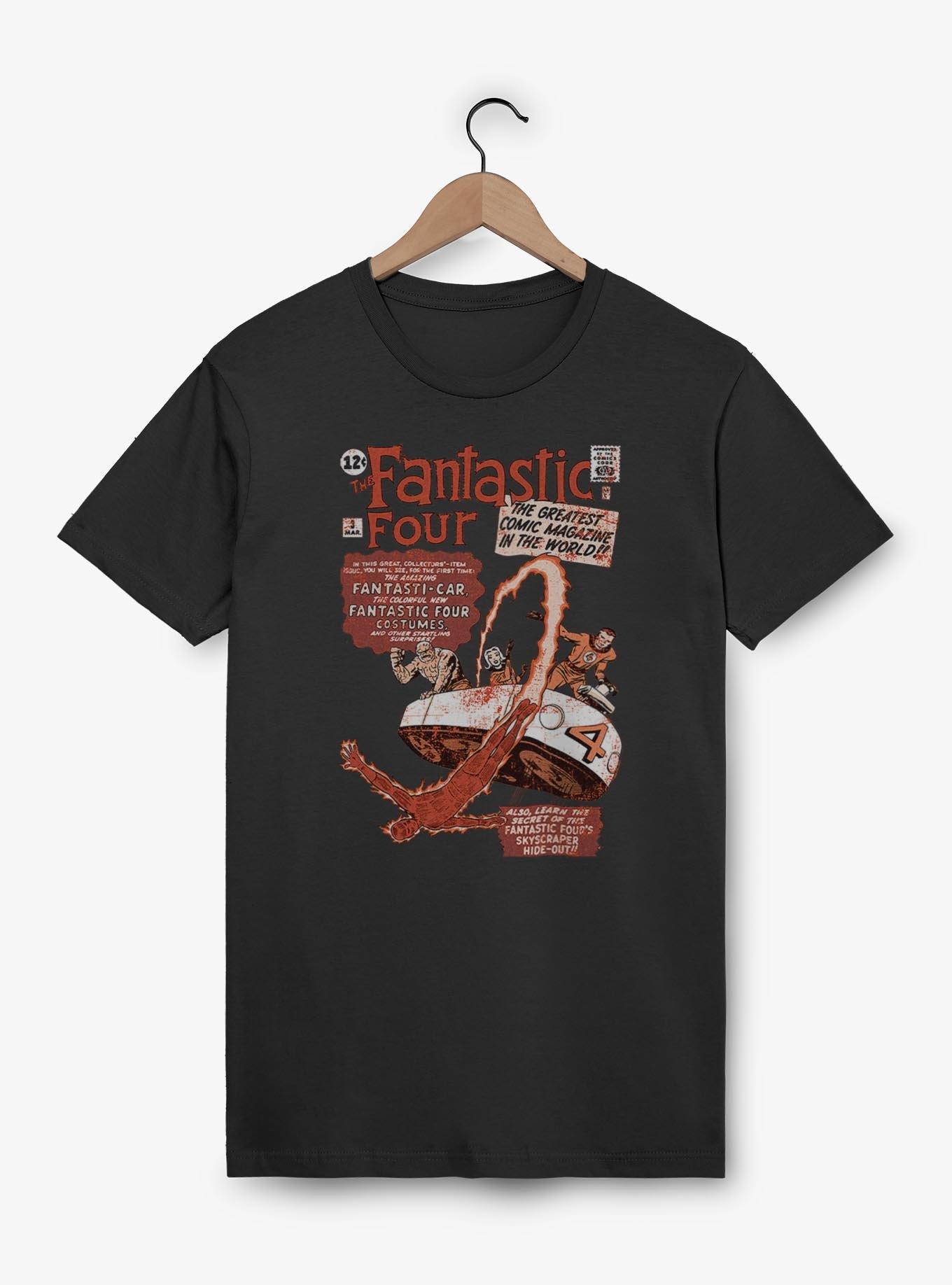 Marvel Fantastic Four Greatest Comic Magazine In The World T-Shirt, BLACK, hi-res