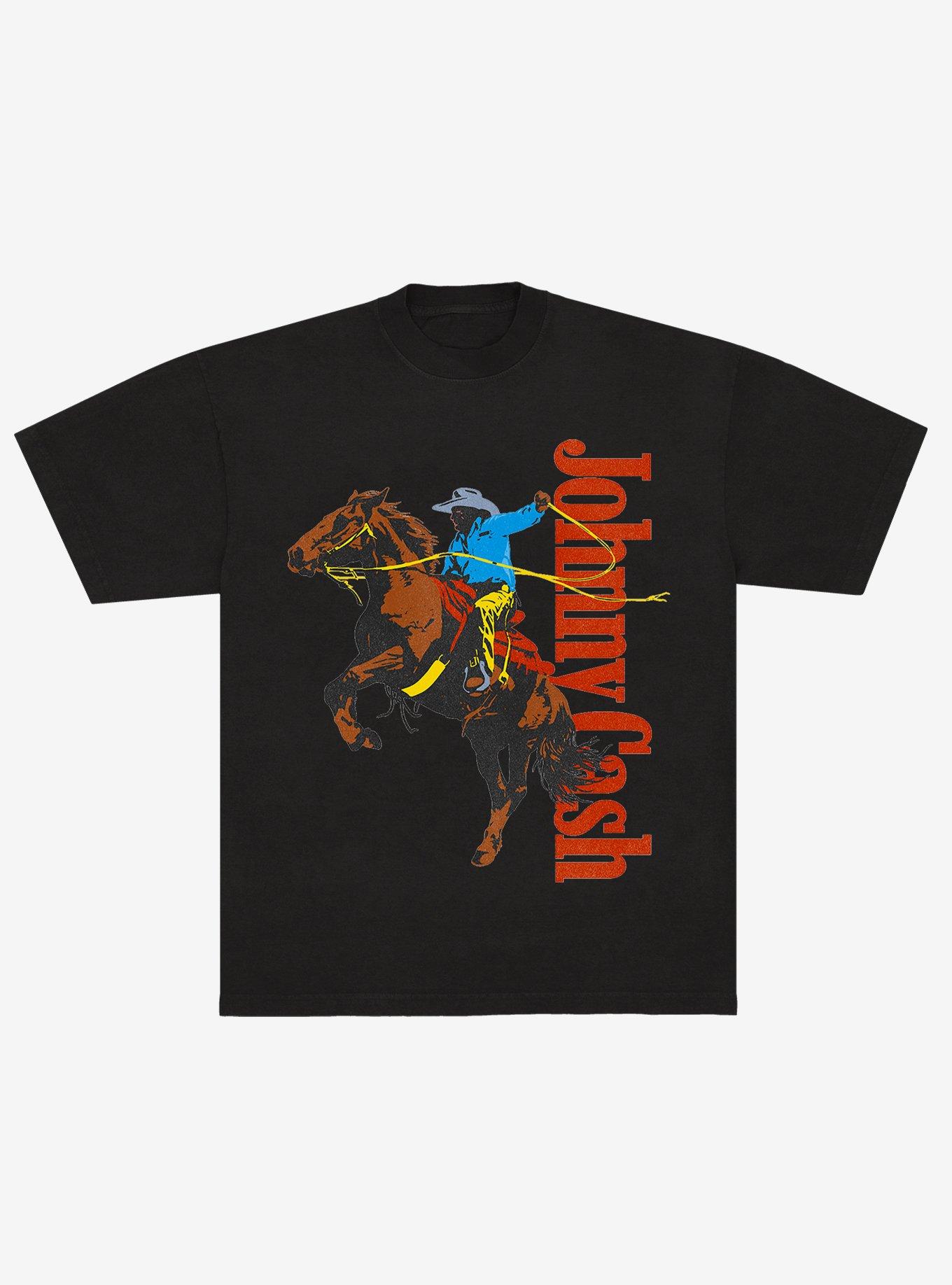 Johnny Cash Cowboy T-Shirt Hot Topic