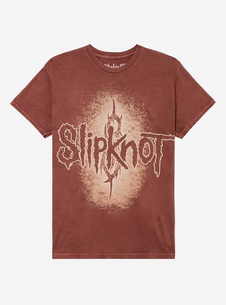 Slipknot Brick Red Pigment-Dye T-Shirt | Hot Topic