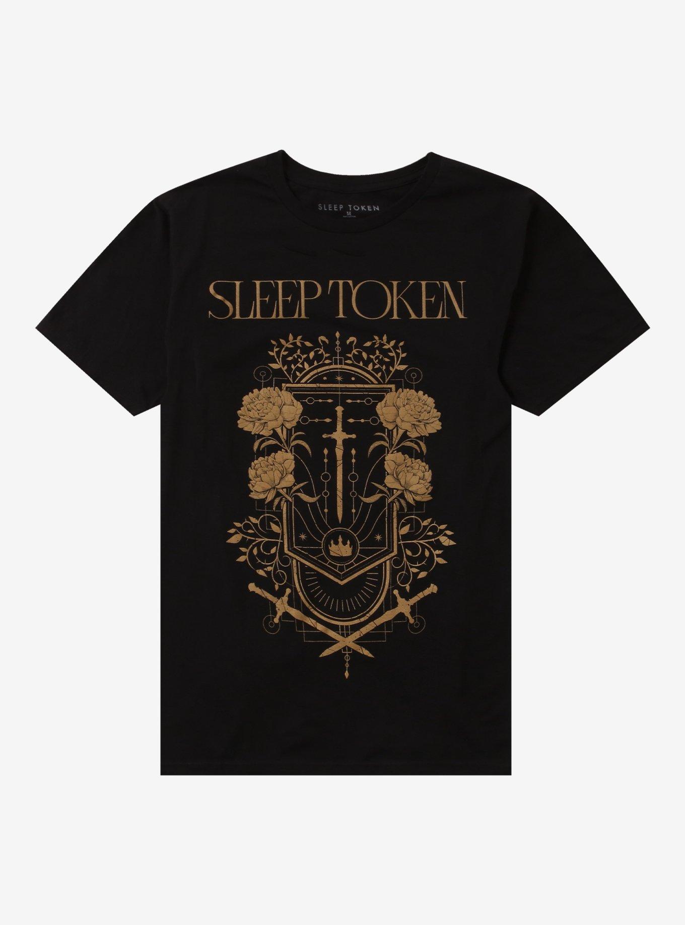Sleep Token Even In Arcadia Damocles Crest T-Shirt, , hi-res