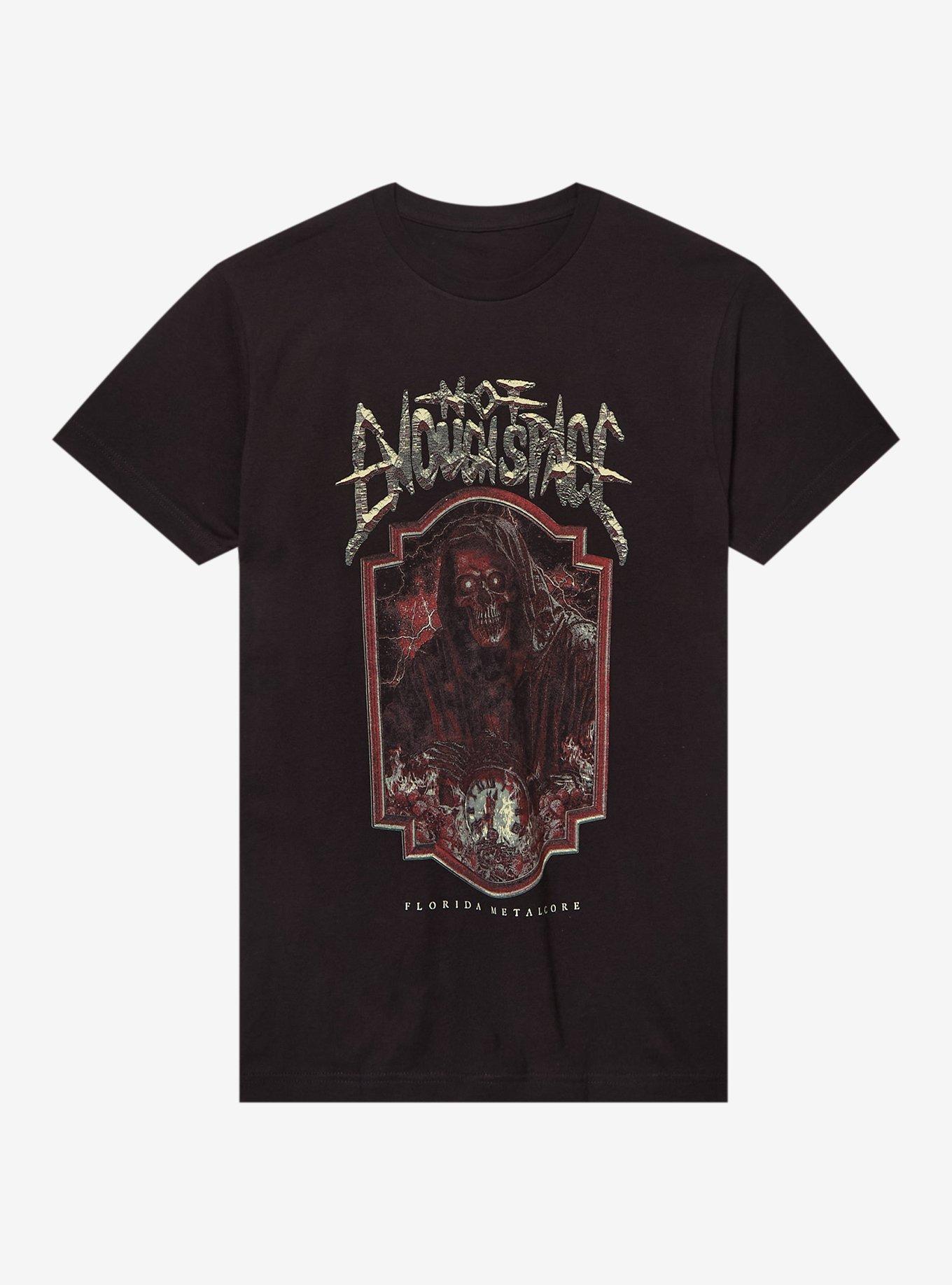 NotEnoughSpace Florida Metalcore Reaper T-Shirt, , hi-res