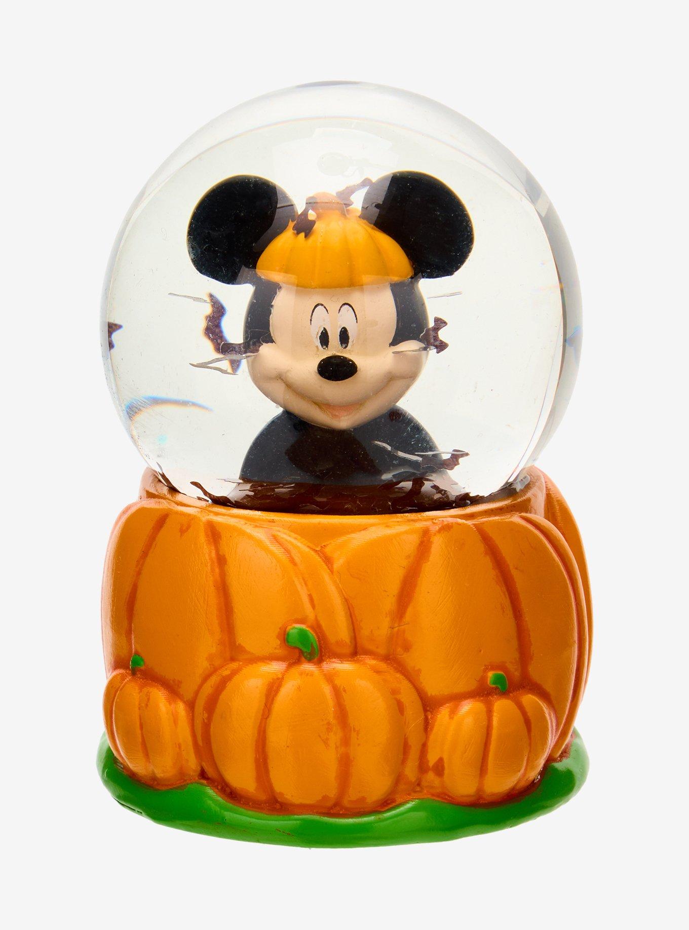 Disney Mickey Mouse Pumpkin Mini Snow Globe, , hi-res