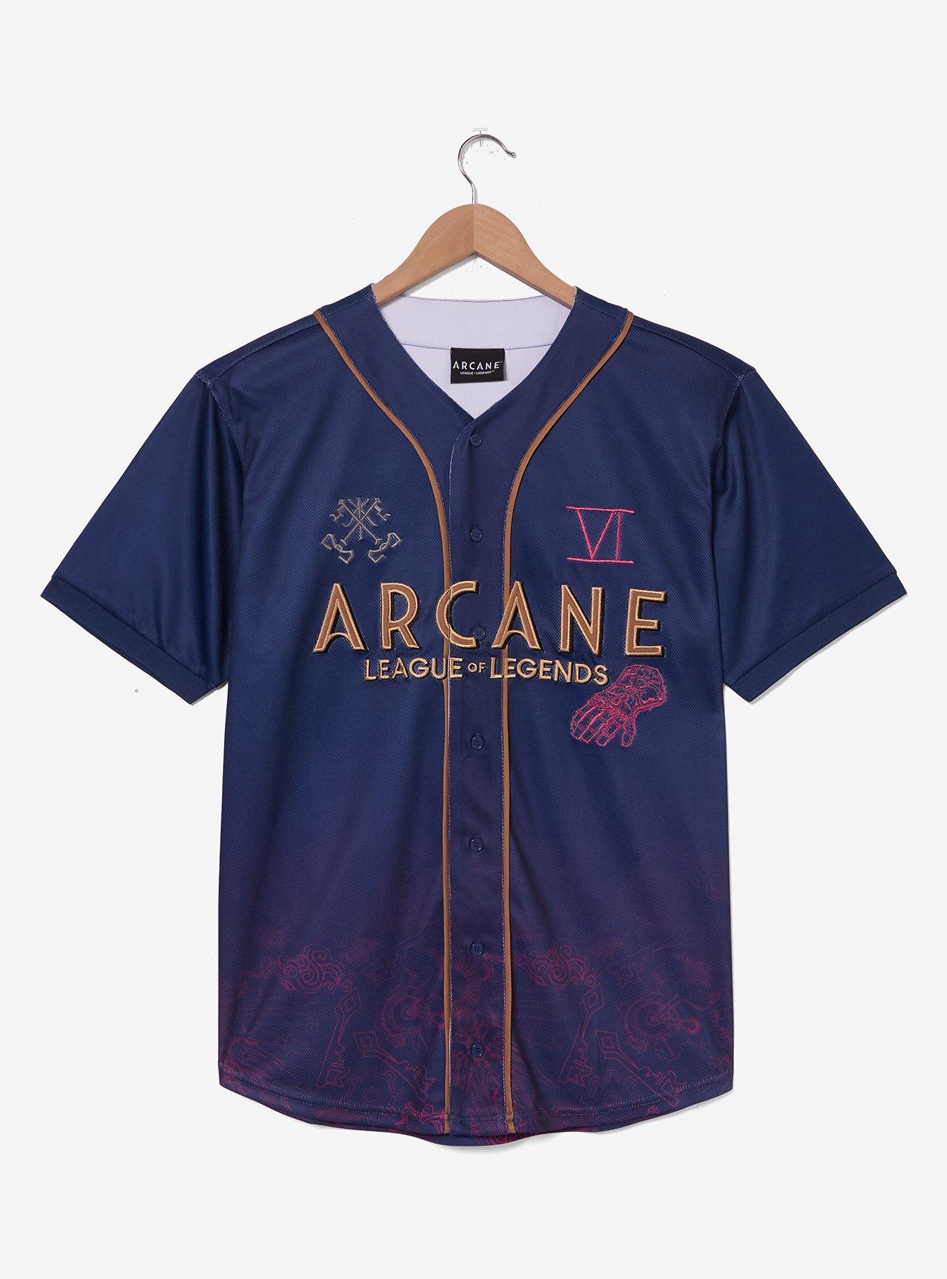 Arcane Vi Baseball Jersey - BoxLunch Exclusive, , hi-res