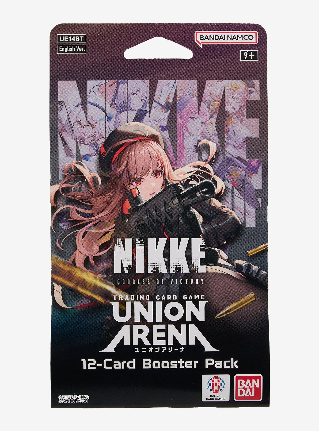 Union Arena Nikke Goddess Of Victory Trading Card Game Booster