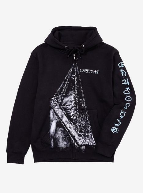 Silent Hill 2 Pyramid Head Symbols Hoodie | Hot Topic