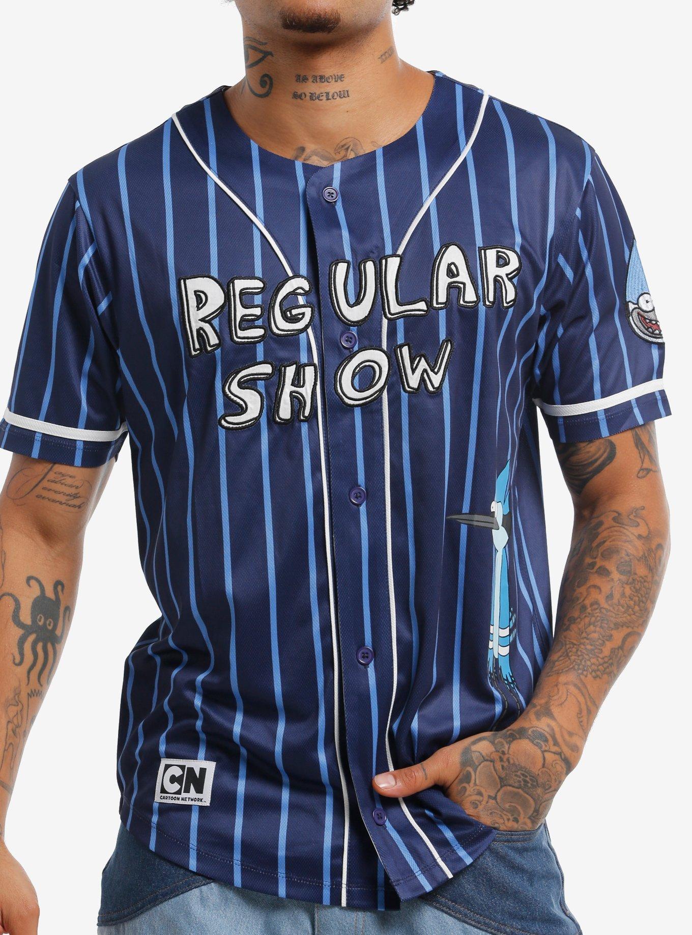 Regular Show Mordecai Baseball jersey