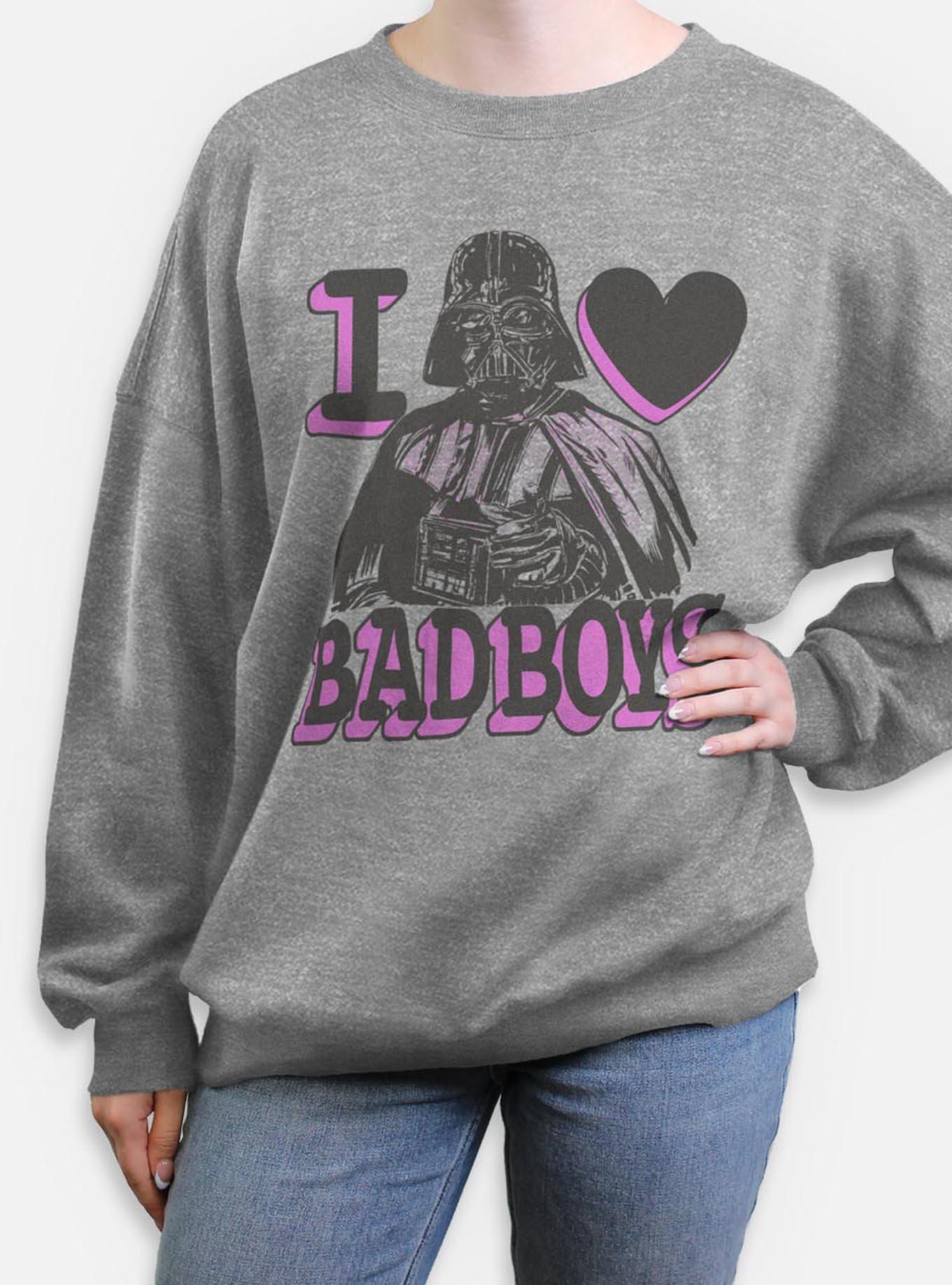 Star Wars Bad Love Womens Oversized Sweatshirt, , hi-res