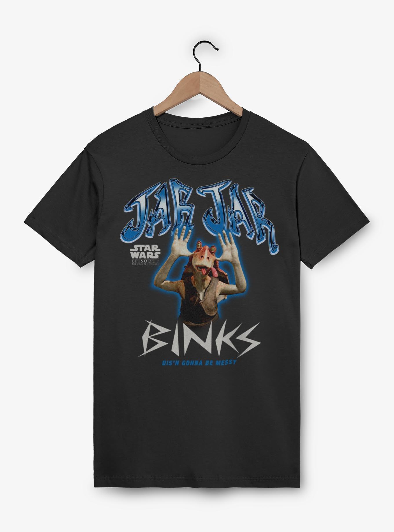 Star Wars Jar Jar Goof T-Shirt, BLACK, hi-res