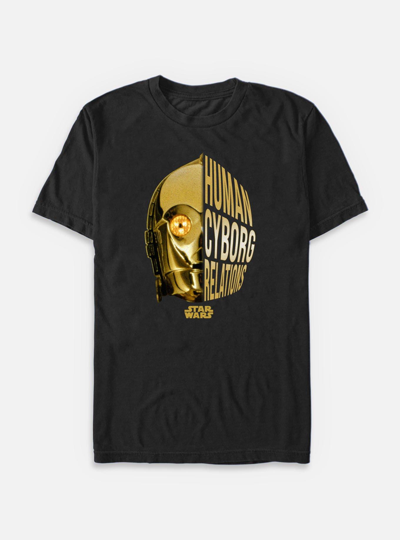 Star Wars C3PO Dark Split Garment Dye T-Shirt, , hi-res