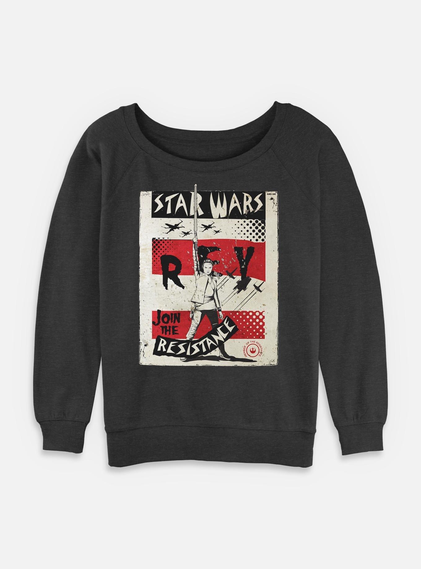 Star Wars Right Fist Womens Slouchy Sweatshirt, , hi-res