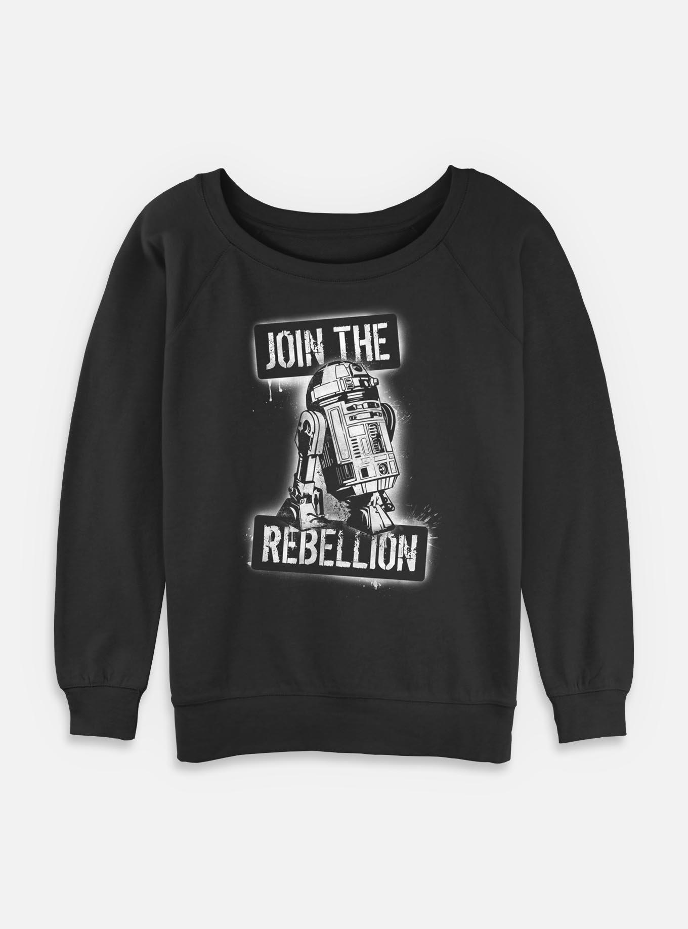 Star Wars Join The Rebels Womens Slouchy Sweatshirt, , hi-res