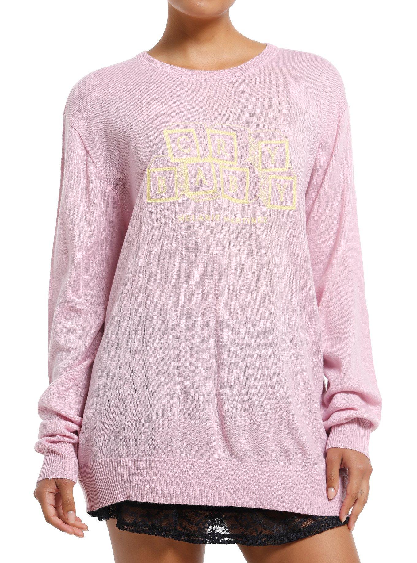 Melanie Martinez Cry Baby Embroidered Sweater