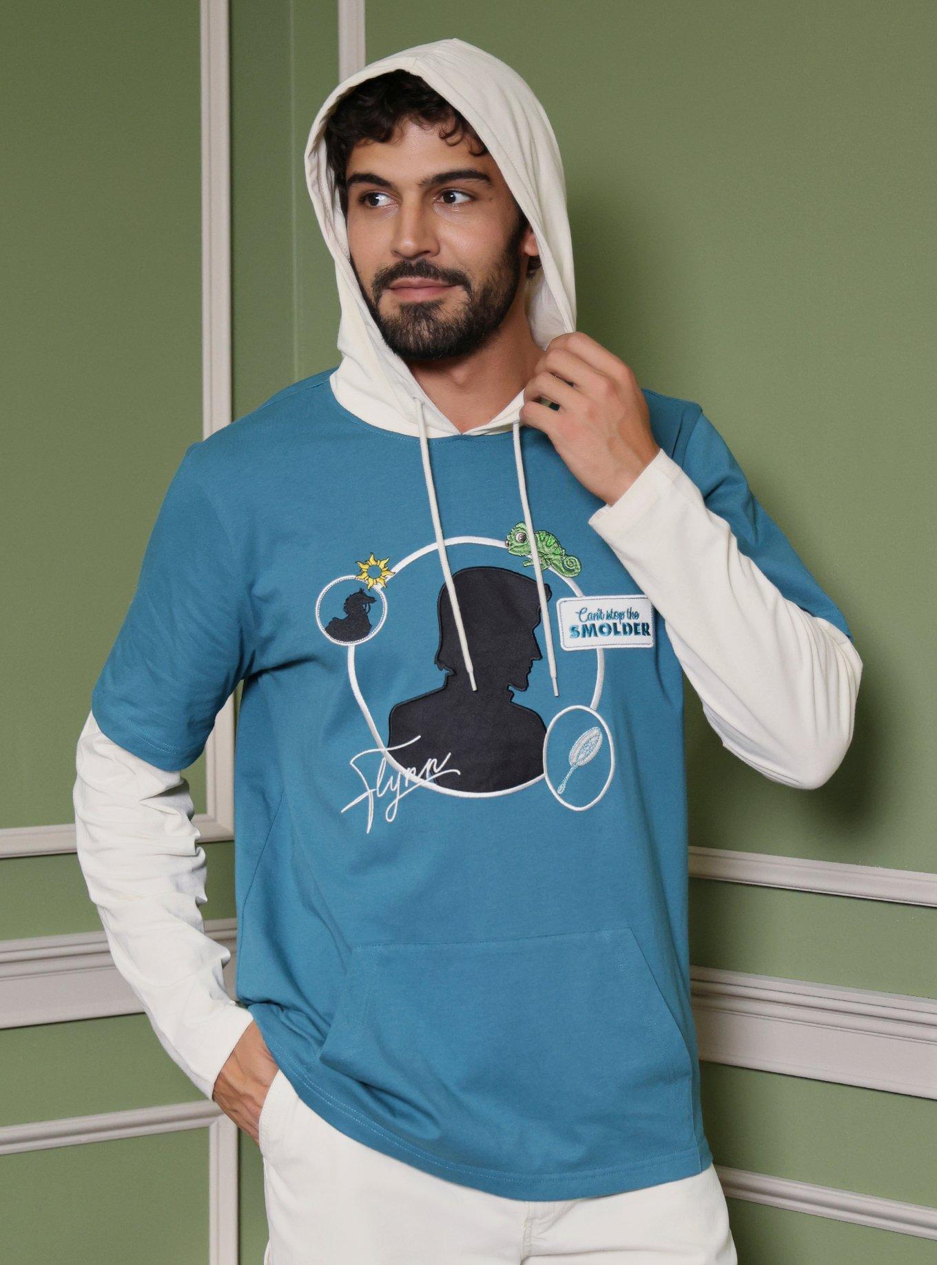 Our Universe Disney Tangled Flynn Rider Twofer Hoodie Our Universe Exclusive, , hi-res