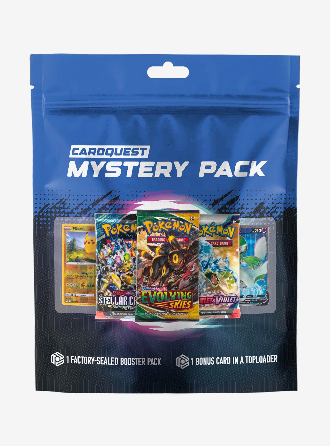 Pokémon Cardquest Mystery Booster Pack & Toploader Set Hot Topic Exclusive, , hi-res