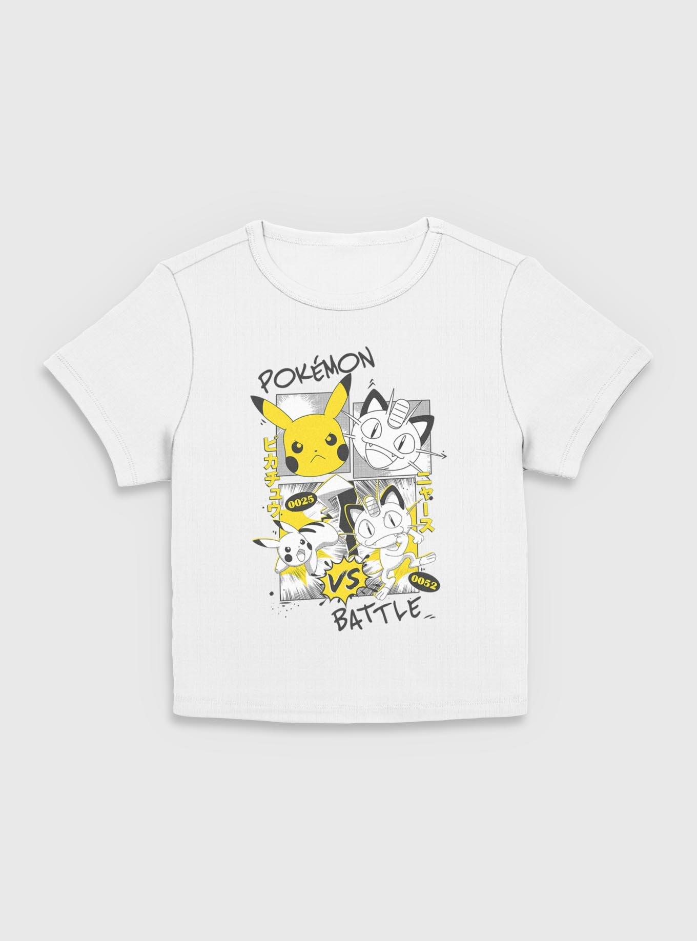 Pokemon Pikachu Meowth Women Baby T-Shirt, EGRET, hi-res