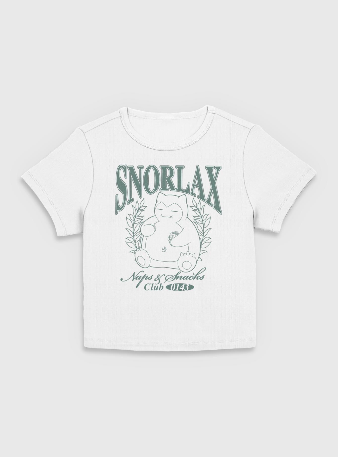 Pokemon Snorlax Collegiate  Women Baby T-Shirt, EGRET, hi-res