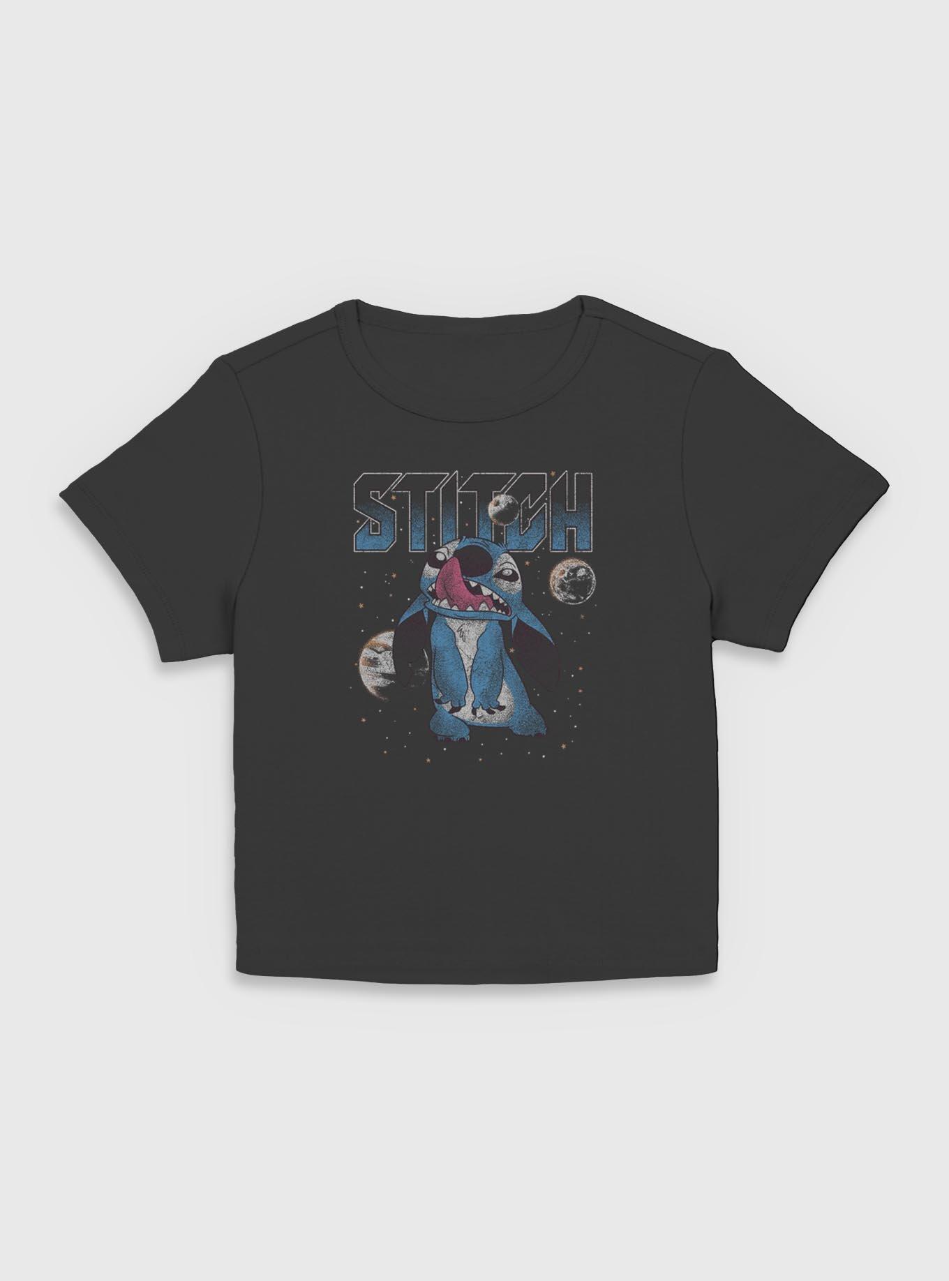 Disney Lilo & Stitch Planet Stitch Women Baby T-Shirt, BLACK, hi-res
