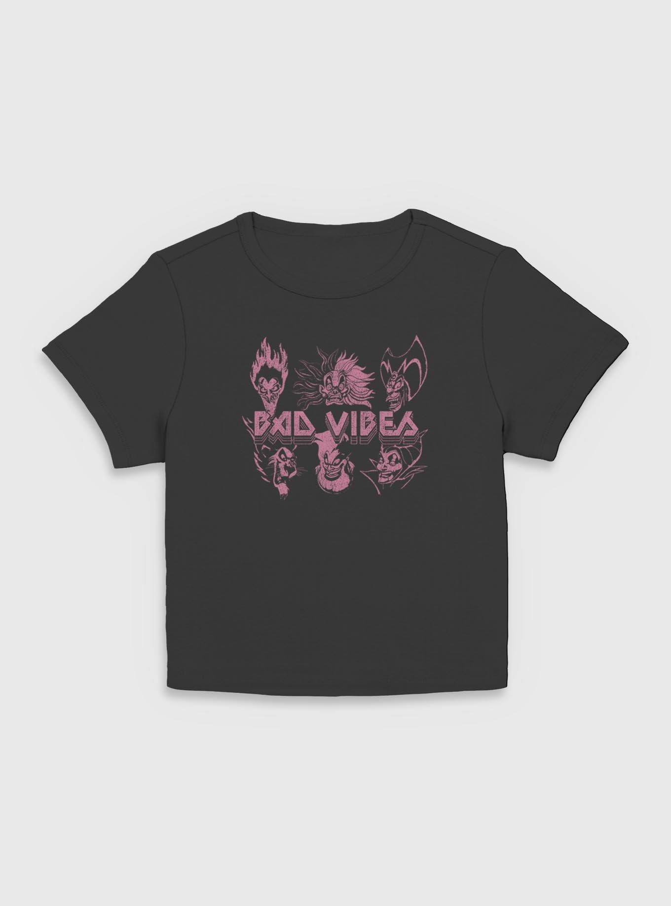 Disney Villains Grunge Vibes Women Baby T-Shirt, BLACK, hi-res