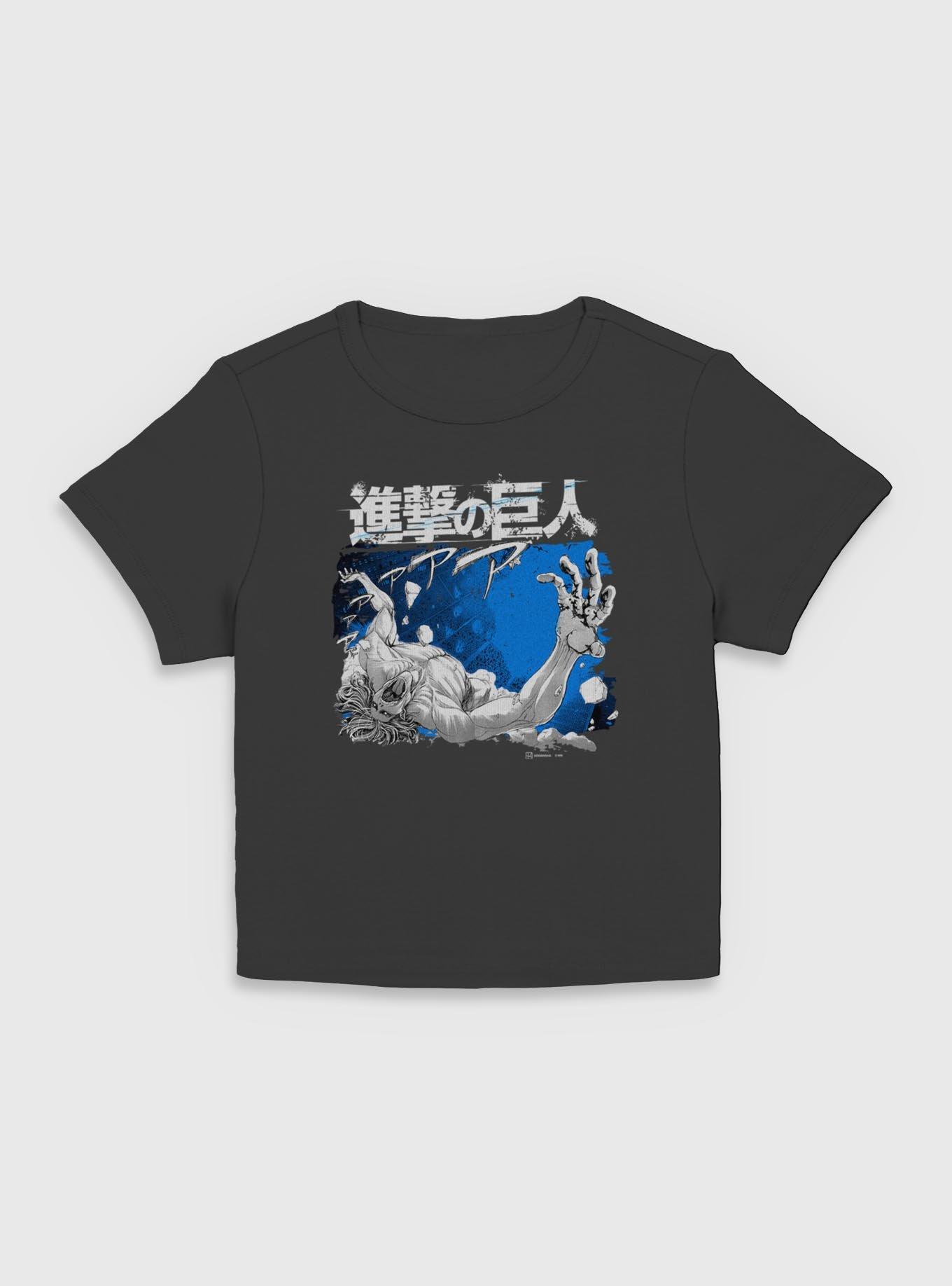 Attack on Titan Eren Yeager Attack Titan Women Baby T-Shirt, BLACK, hi-res