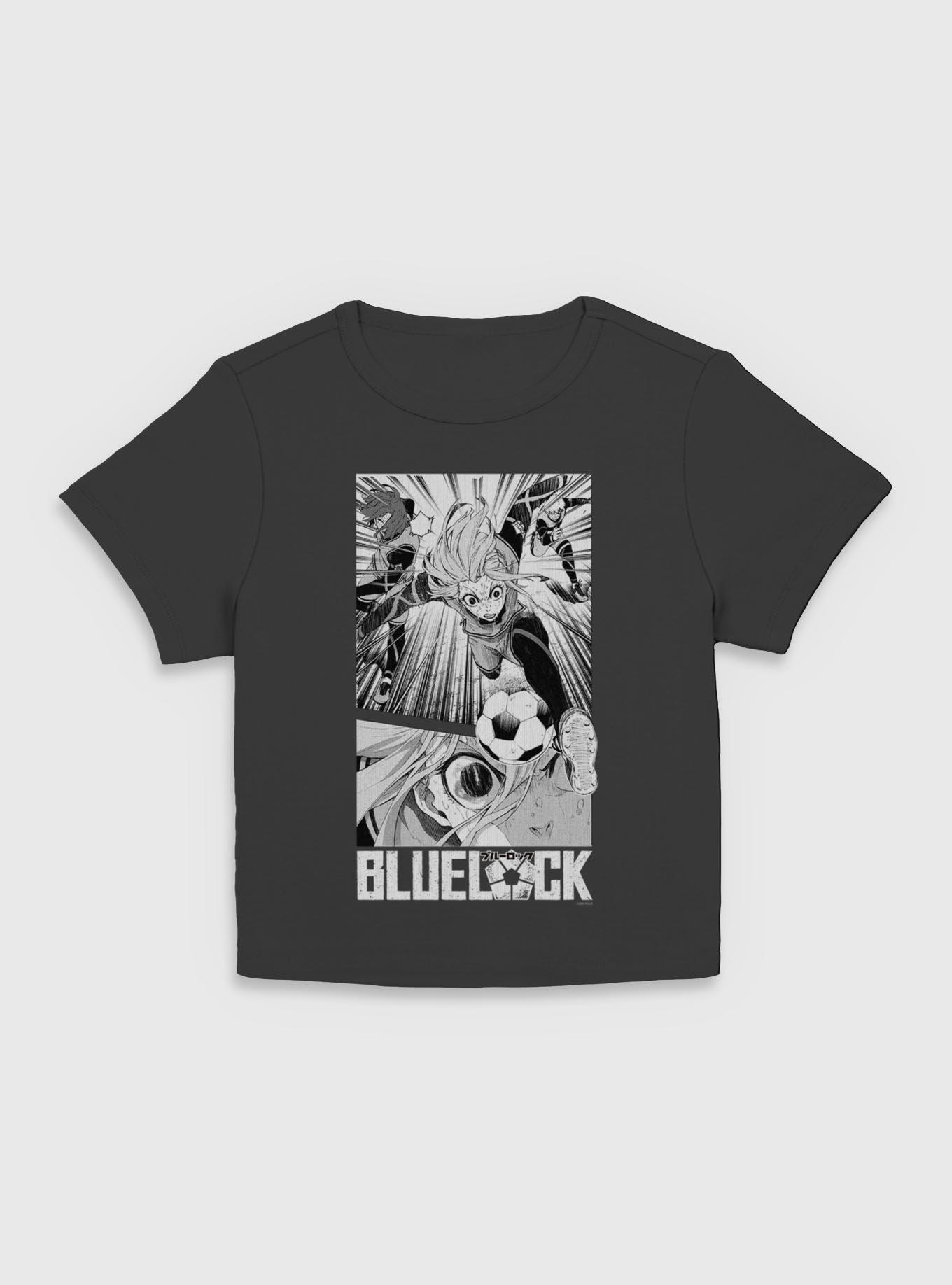 Blue Lock Hyoma Chigiri Kick Poster Women Baby T-Shirt, BLACK, hi-res