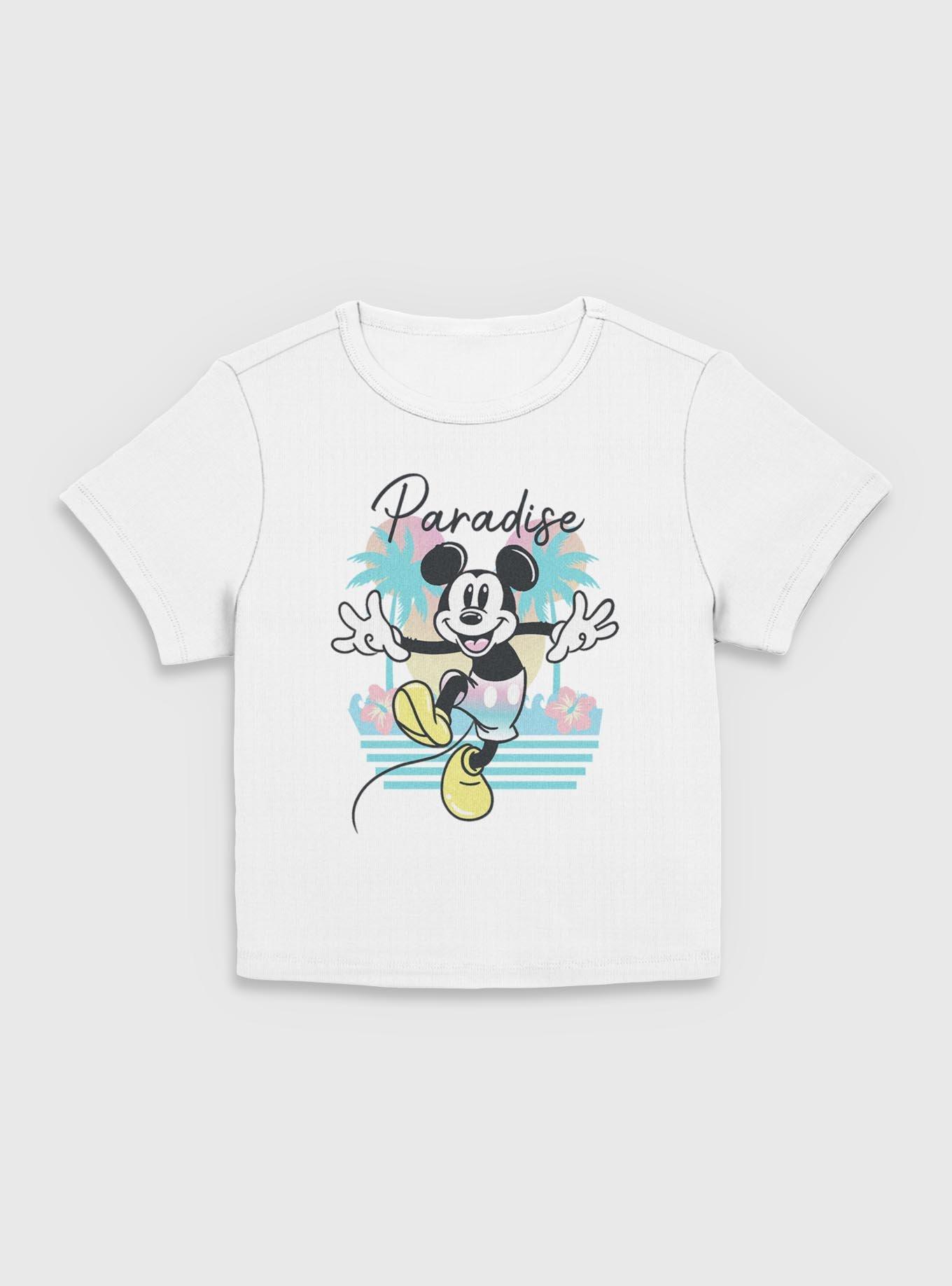 Disney Mickey Mouse In Paradise Women Baby T-Shirt, EGRET, hi-res