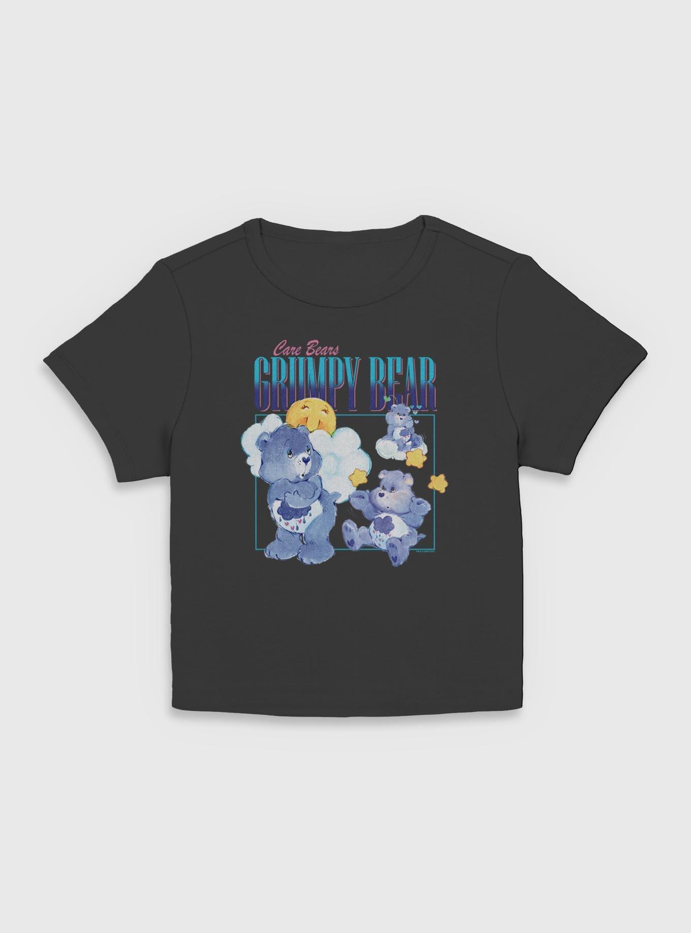 Care Bears Grumpy Bear Women Baby T-Shirt, BLACK, hi-res