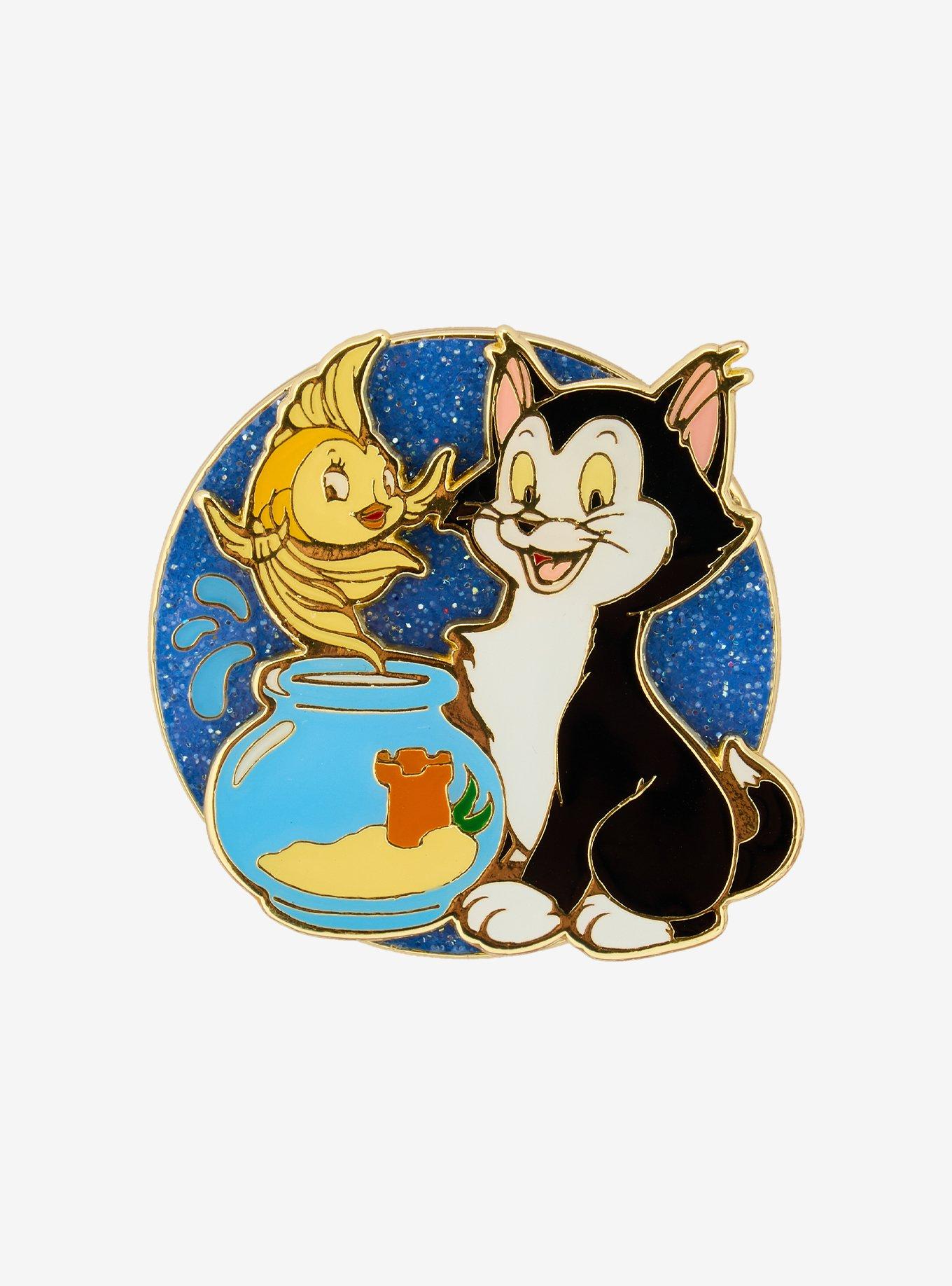 Loungefly Disney Pinocchio Figaro & Cleo Enamel Pin &mdash; BoxLunch Exclusive, , hi-res