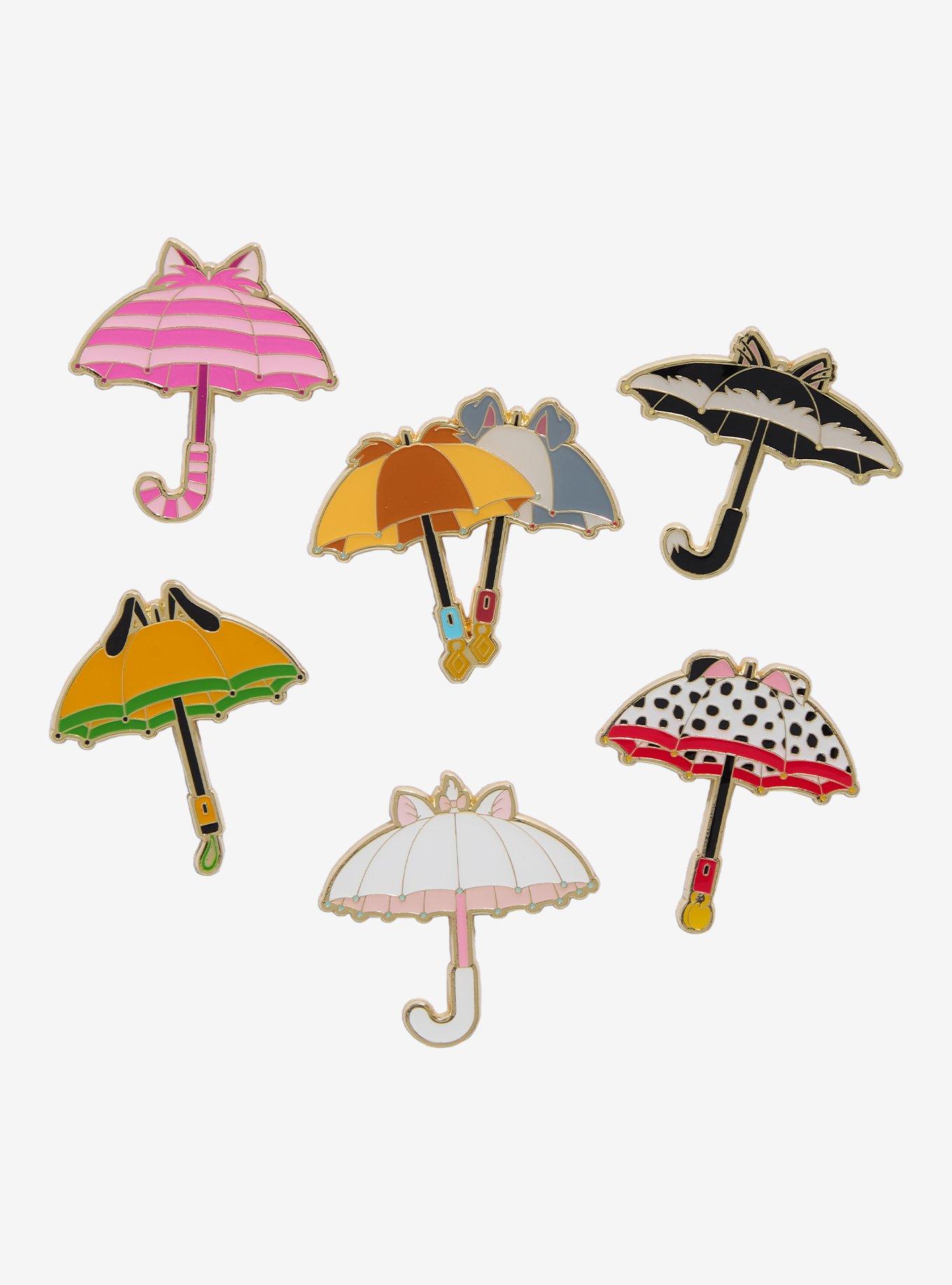 Loungefly Disney Cats & Dogs Umbrella Blind Box Enamel Pin -  BoxLunch Exclusive, , hi-res