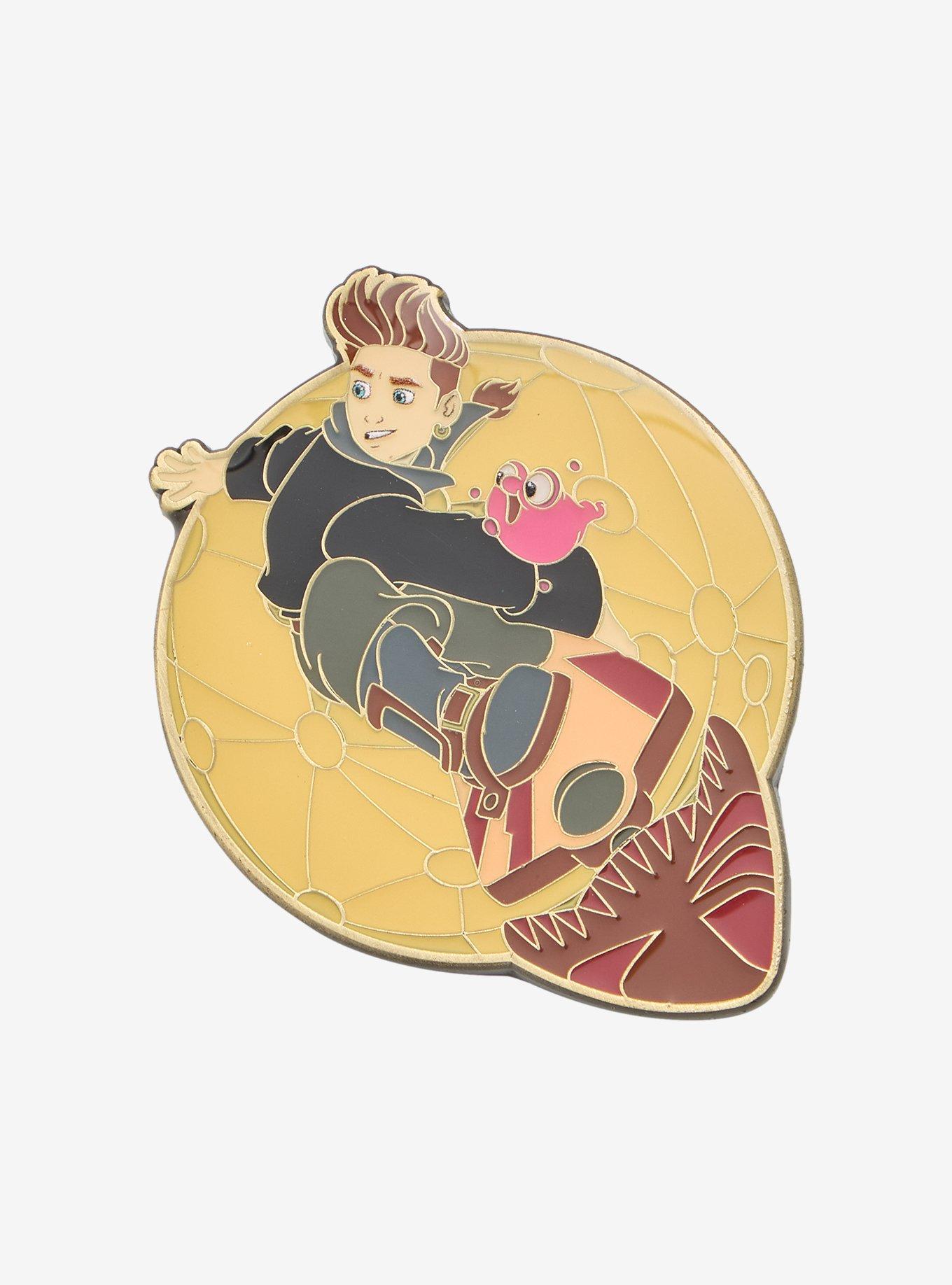 Loungefly Disney Treasure Planet Surfing Enamel Pin &mdash; BoxLunch Exclusive, , hi-res