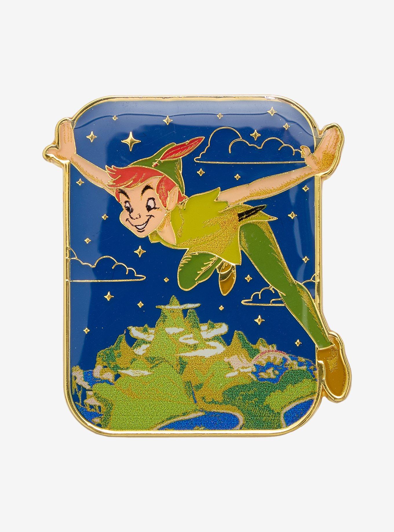 Loungefly Disney Peter Pan Flying Enamel Pin — BoxLunch Exclusive, , hi-res