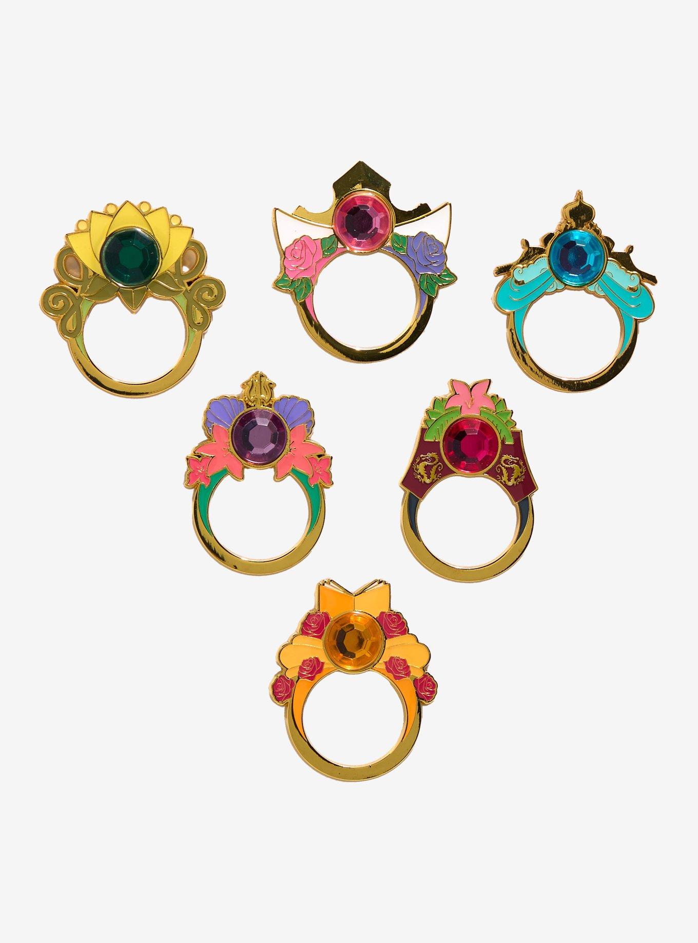 Loungefly Disney Princess Rings Blind Box Enamel Pin - BoxLunch Exclusive, , hi-res