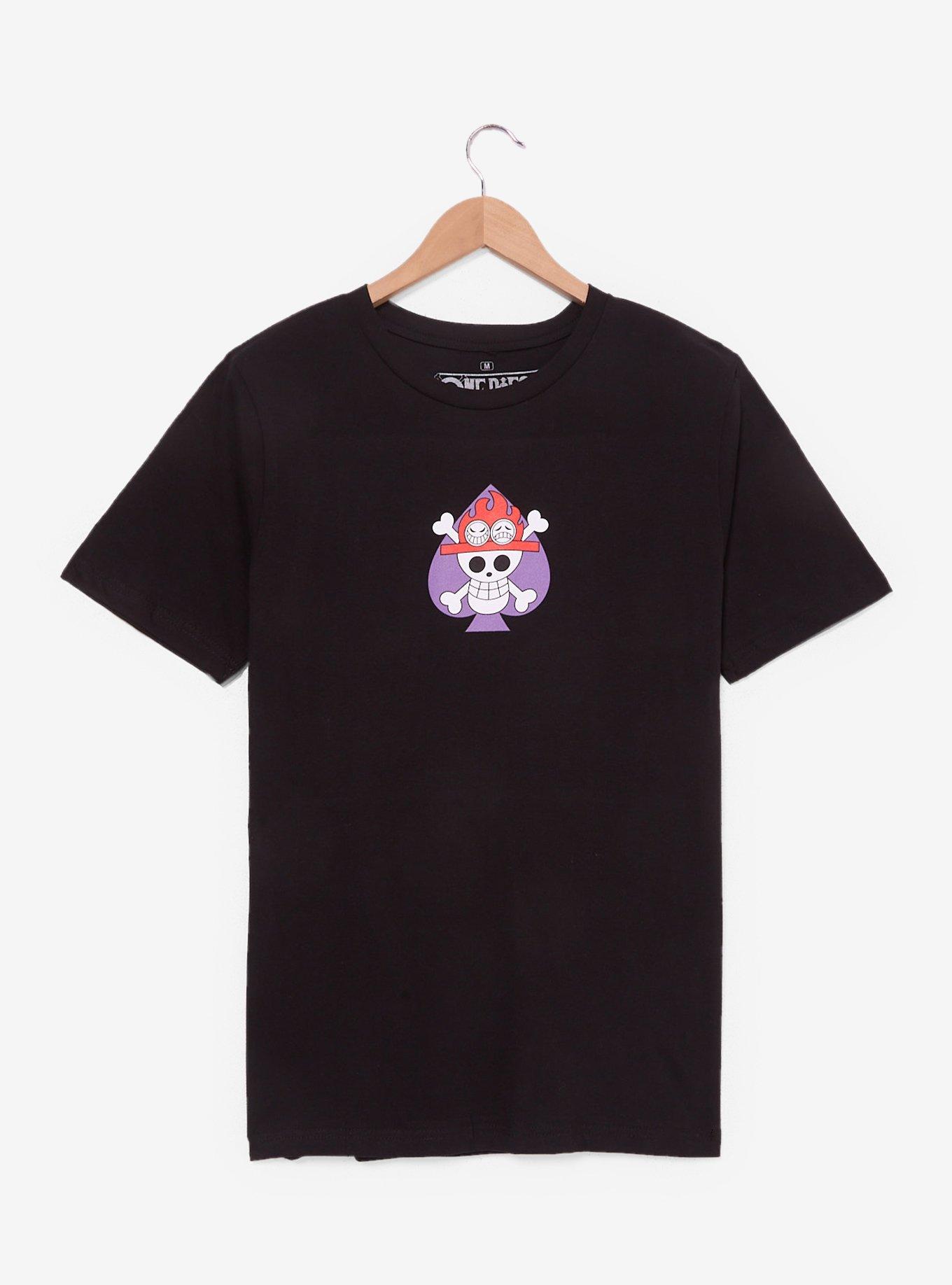 One Piece Portgas D. Ace Wanted Poster Graphic T-Shirt — BoxLunch Exclusive, , hi-res