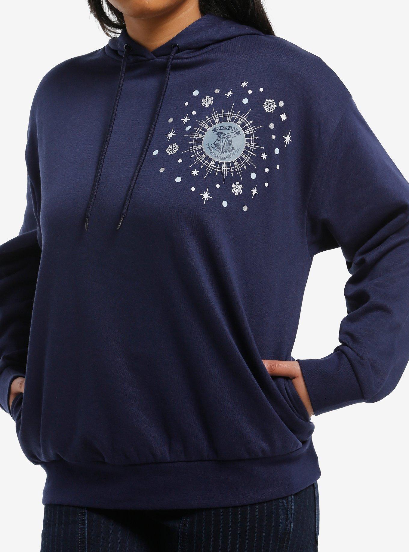 Her Universe Harry Potter Hogwarts Snowflake Hoodie Her Universe Exclusive, , hi-res