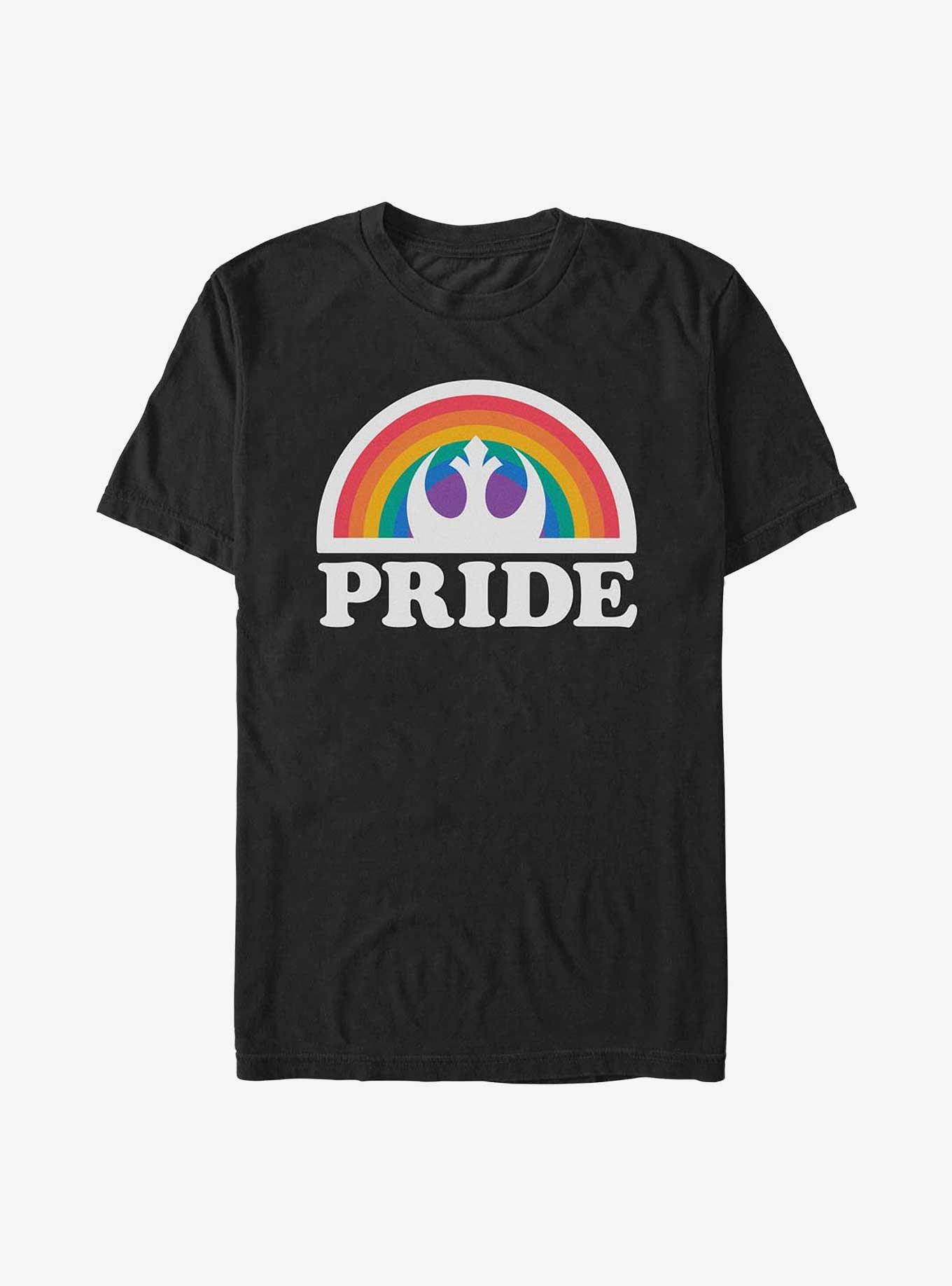 Star Wars Pride Rainbow T-Shirt, BLACK, hi-res