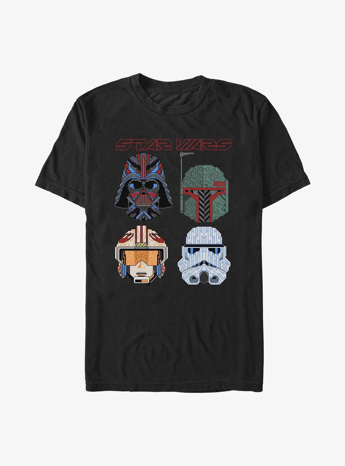 Star Wars Quartet Coverage T-Shirt, BLACK, hi-res