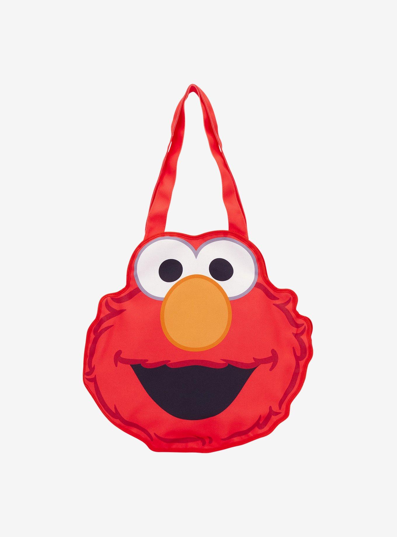 Loungefly Sesame Street Elmo Figural Large Canvas Tote Bag, , hi-res