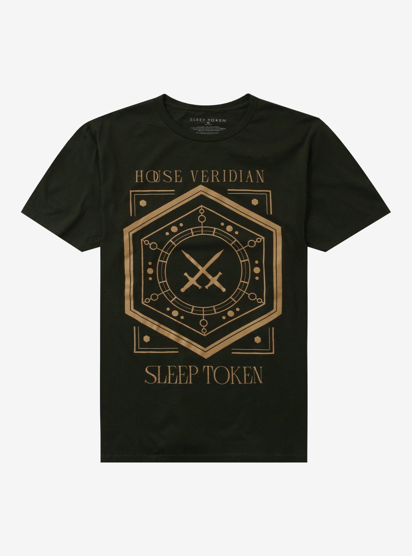 Sleep Token House Veridian Crest Green T-Shirt, , hi-res